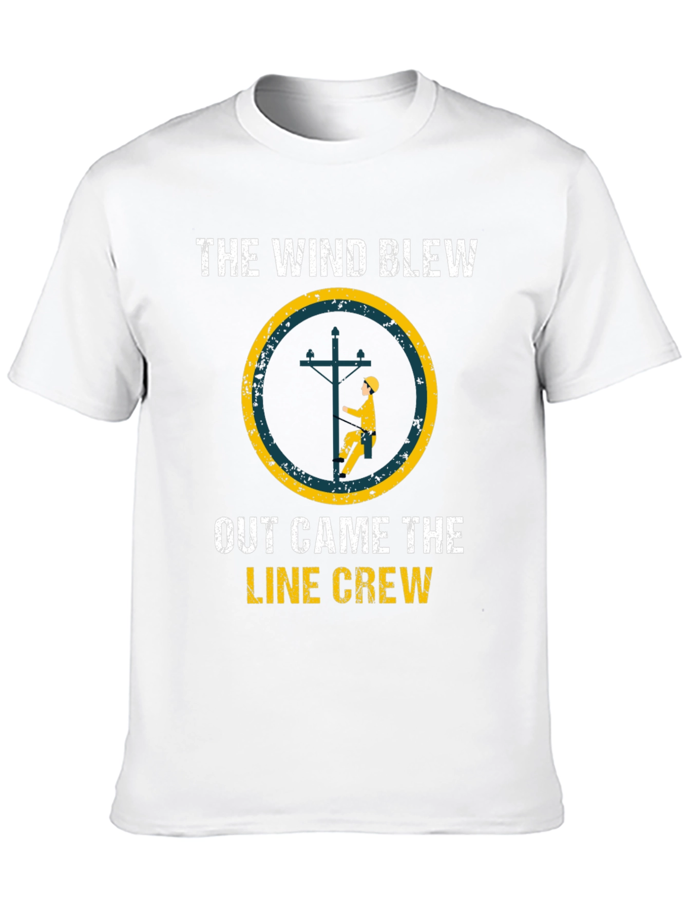 Black The Wind Blew Line Crew Graphic T-Shirt view 10
