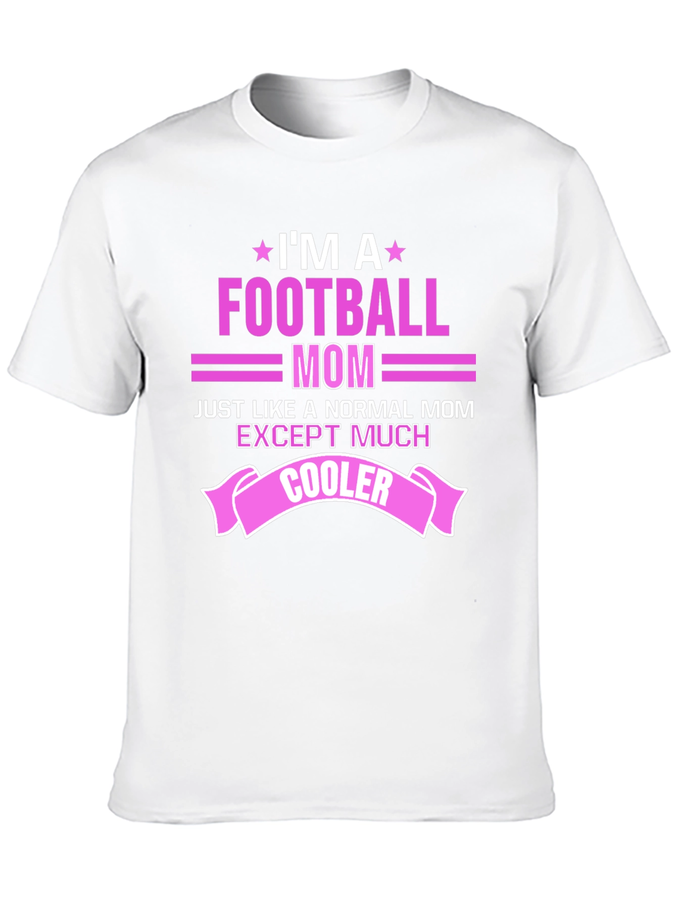 Black Football Mom Graphic T-Shirt view 10