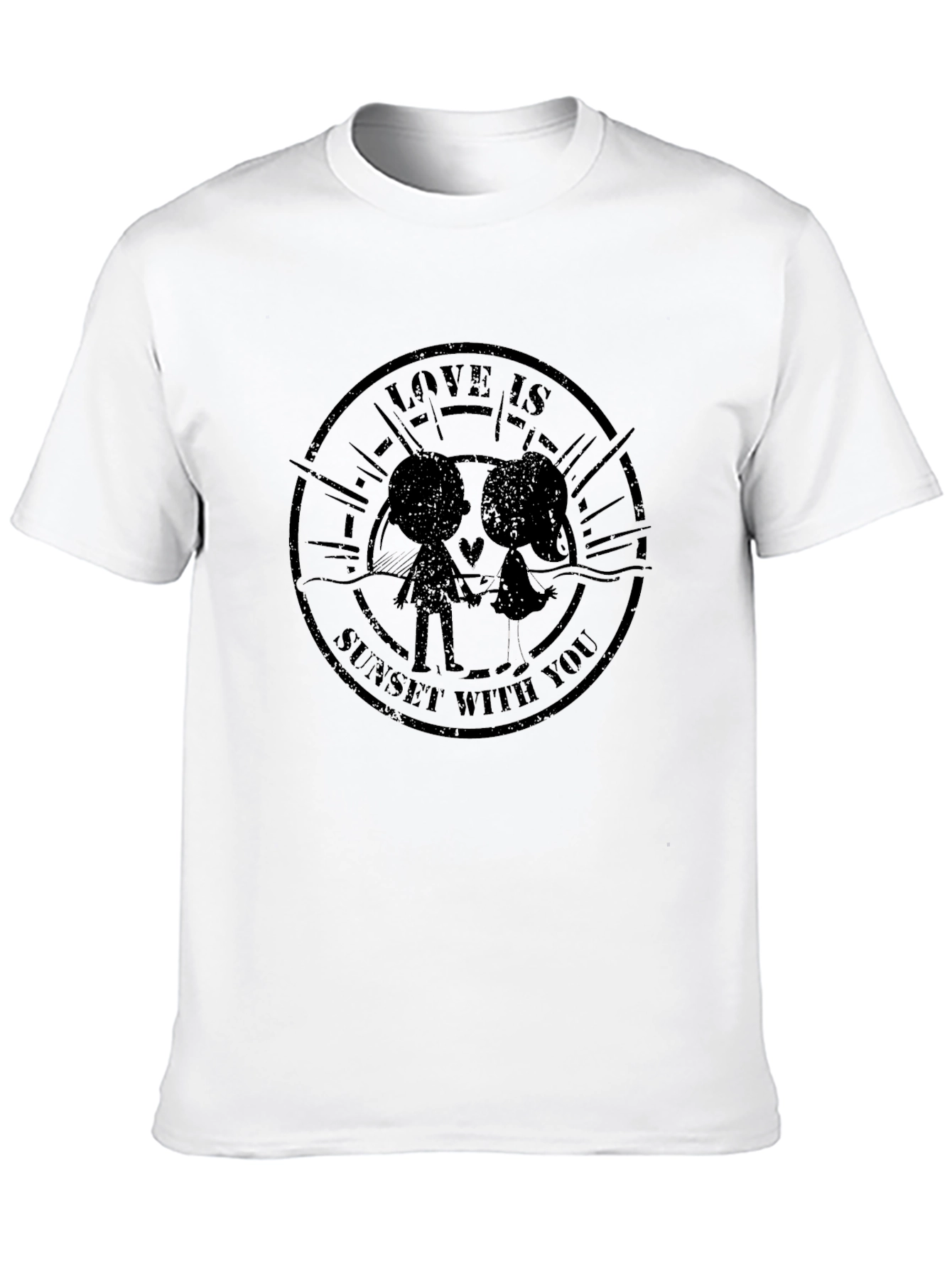 Black Love is Sunset With You T-Shirt view 10