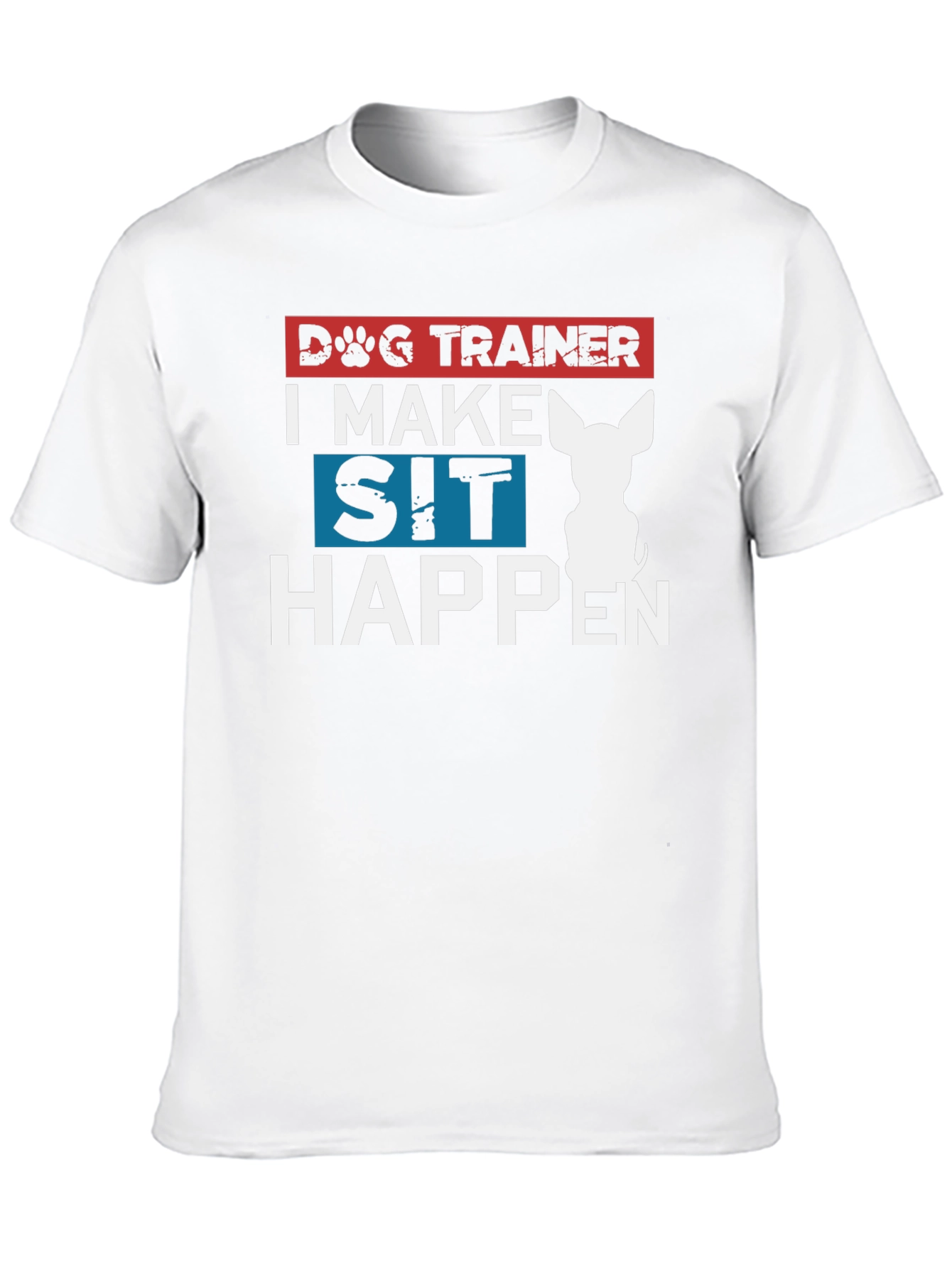 Black Dog Trainer T-Shirt - I Make Sit Happen view 10