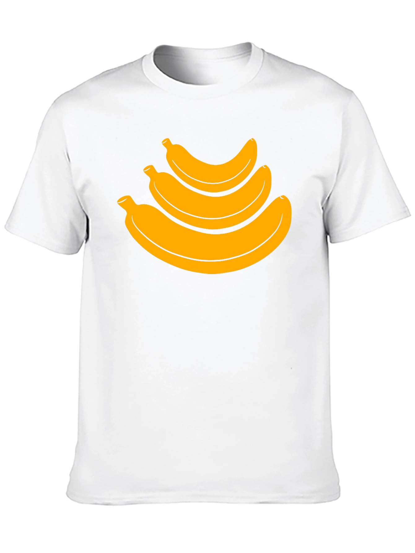 Black Banana Stack Graphic Tee - Casual Black T-Shirt view 10
