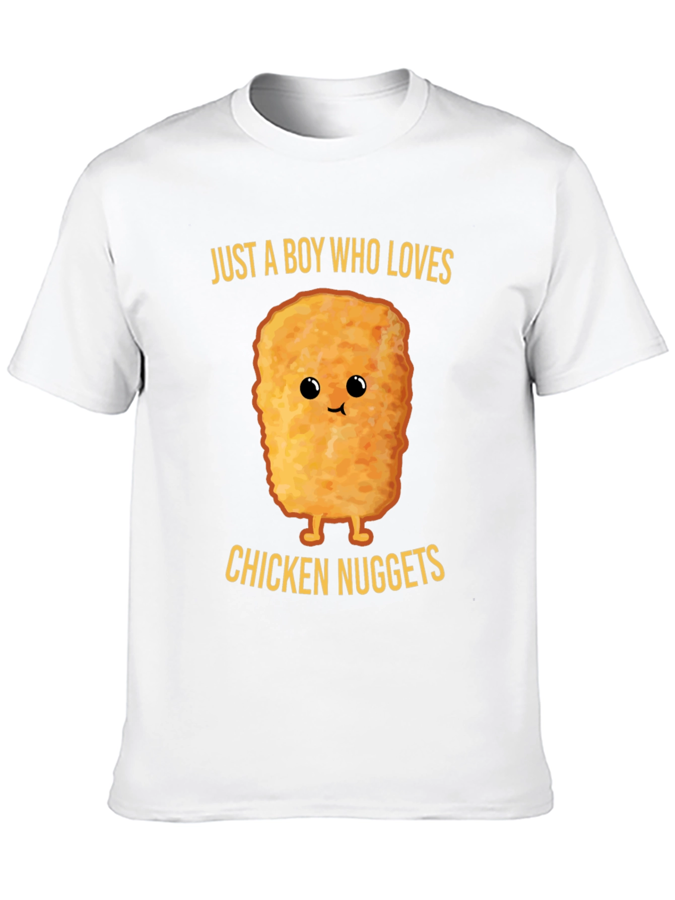 Black Chicken Nugget Lover T-Shirt view 10