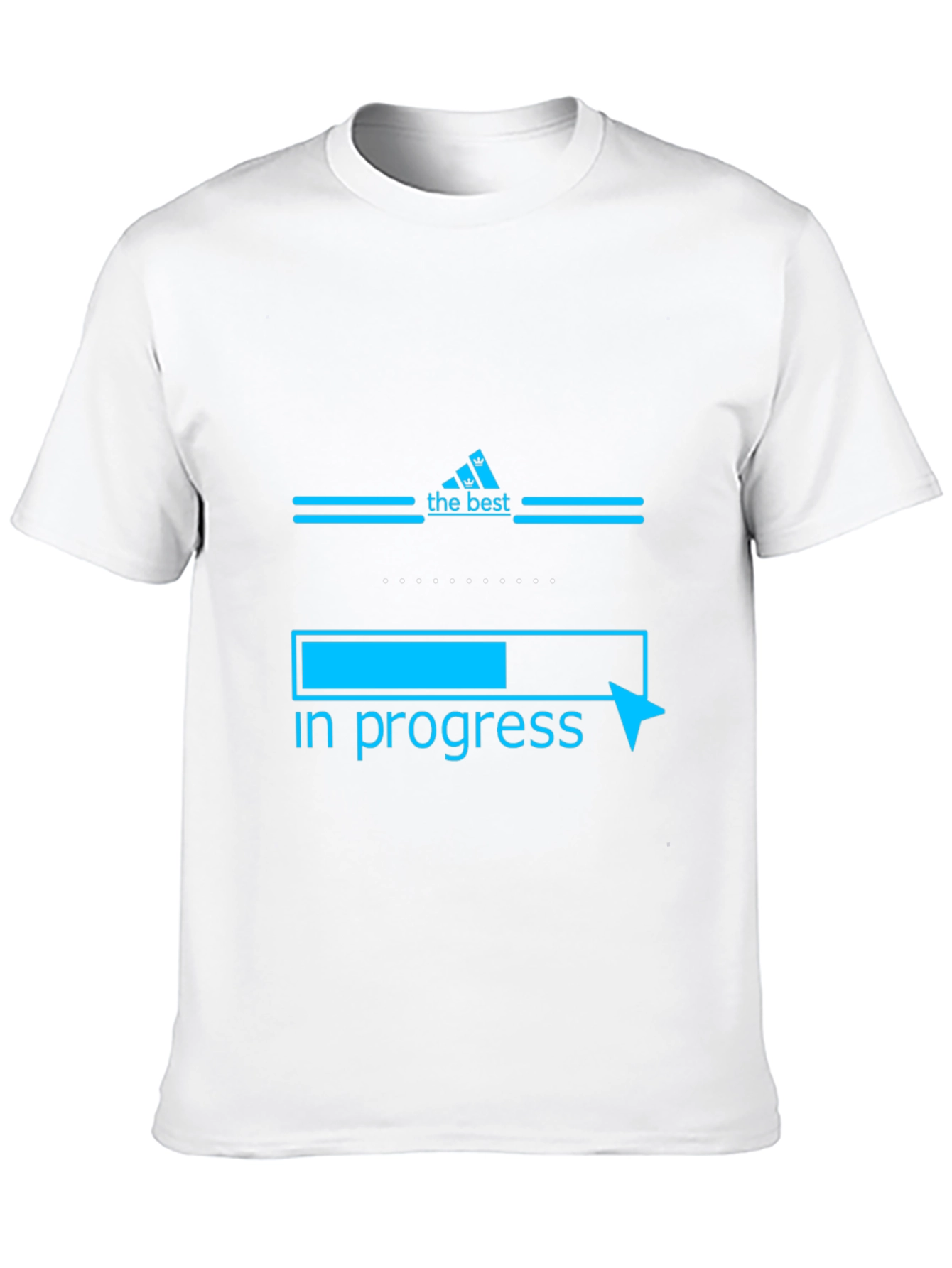 Black The Best In Progress Black Graphic T-Shirt view 10