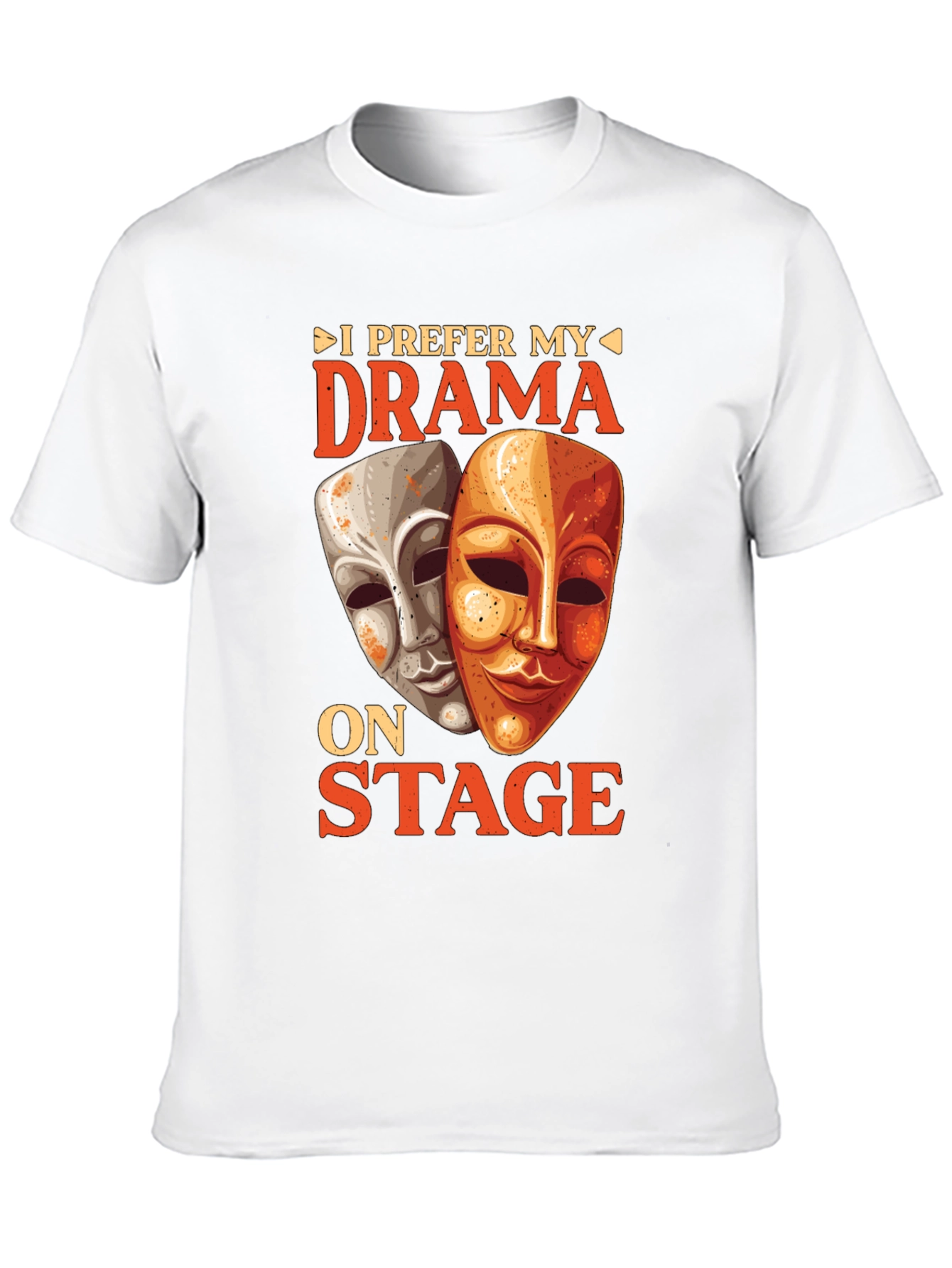 Black Drama On Stage Graphic Tee view 10