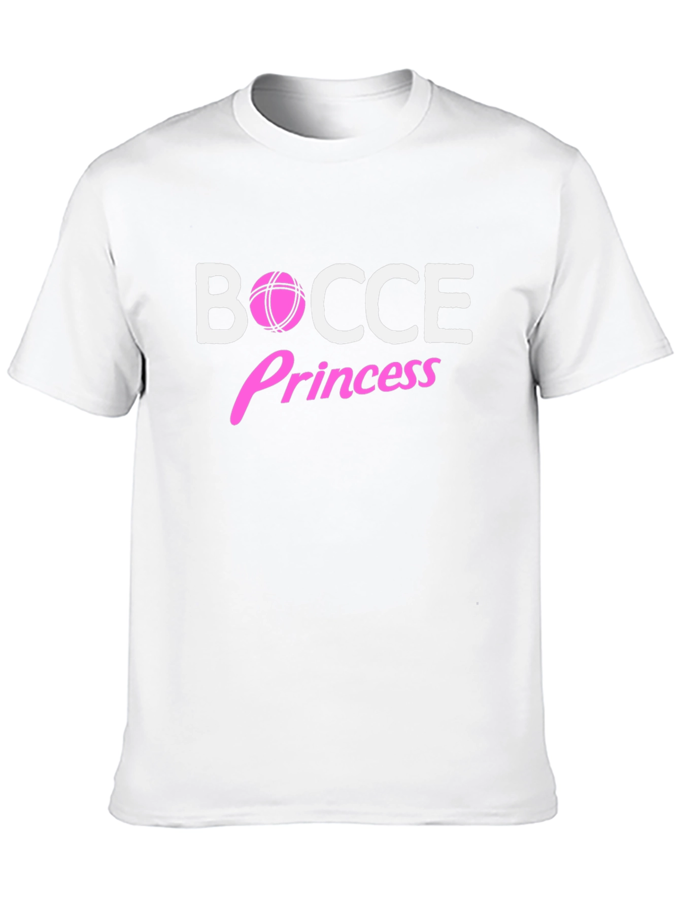 Black Bocce Princess Black T-Shirt - Game Day Style view 10