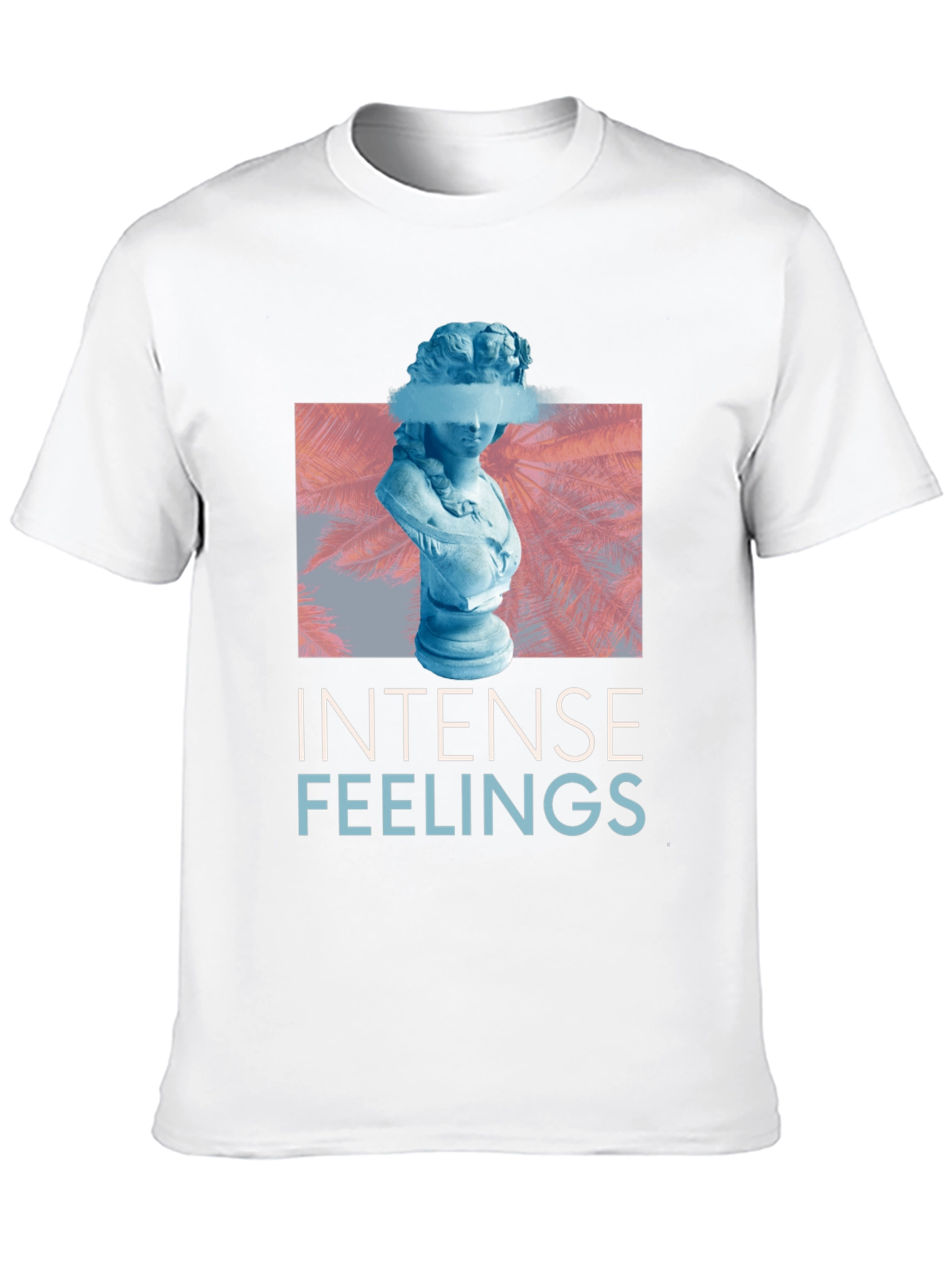 Black Intense Feelings Graphic Tee - Trendy Streetwear view 10