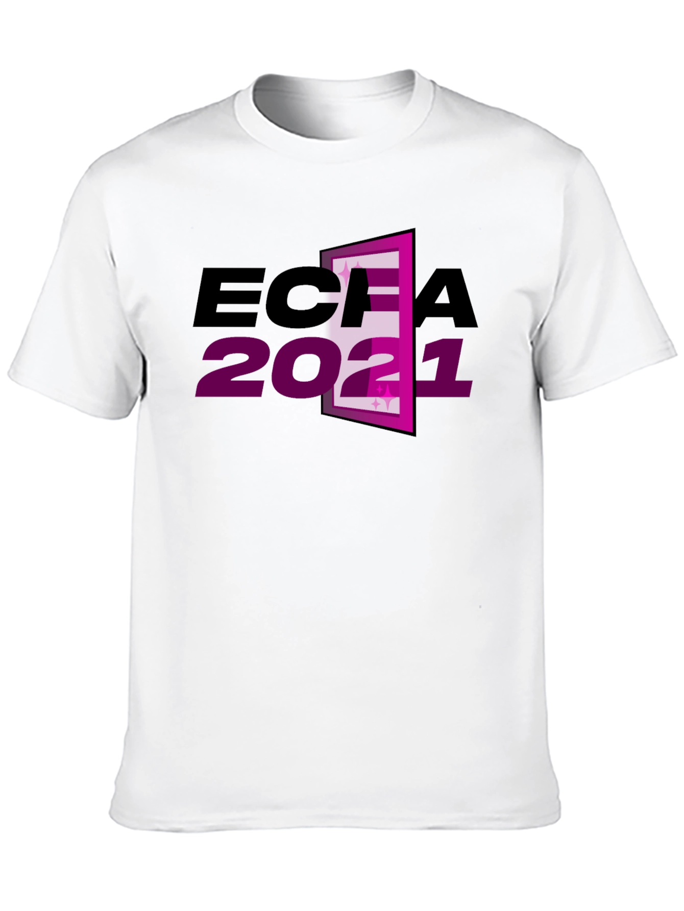 Black ECIA 2021 Graphic Tee view 10