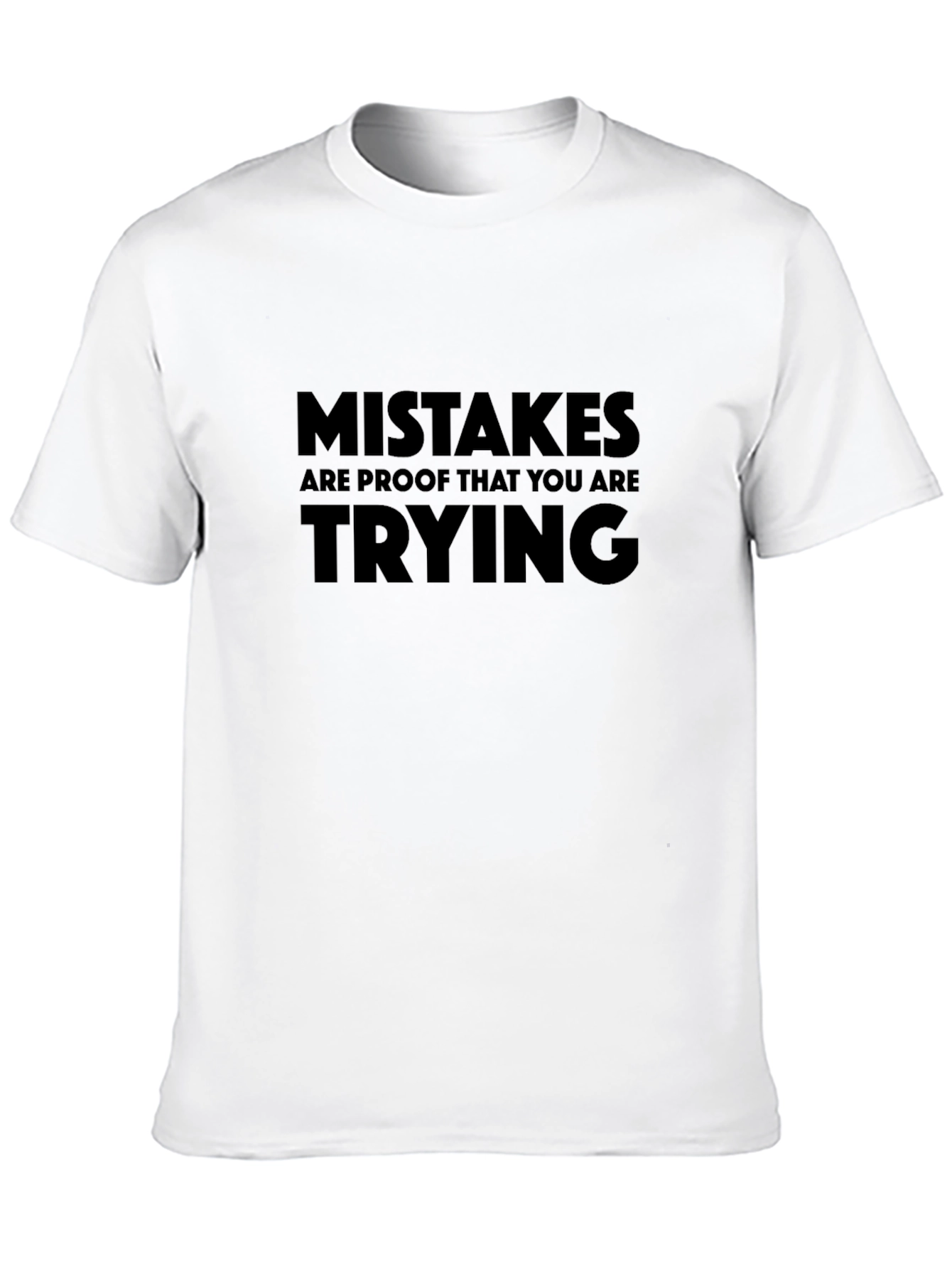 Black Mistakes are Proof T-Shirt view 10