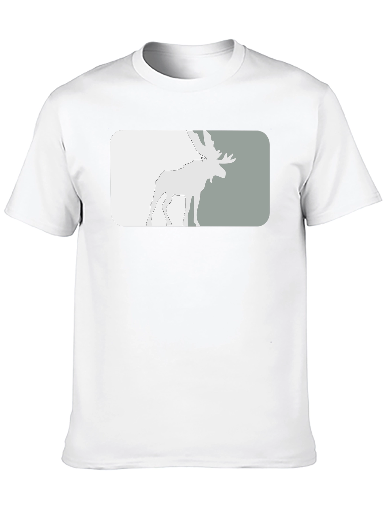 Black Moose Graphic Tee - Stylish Black T-Shirt view 10
