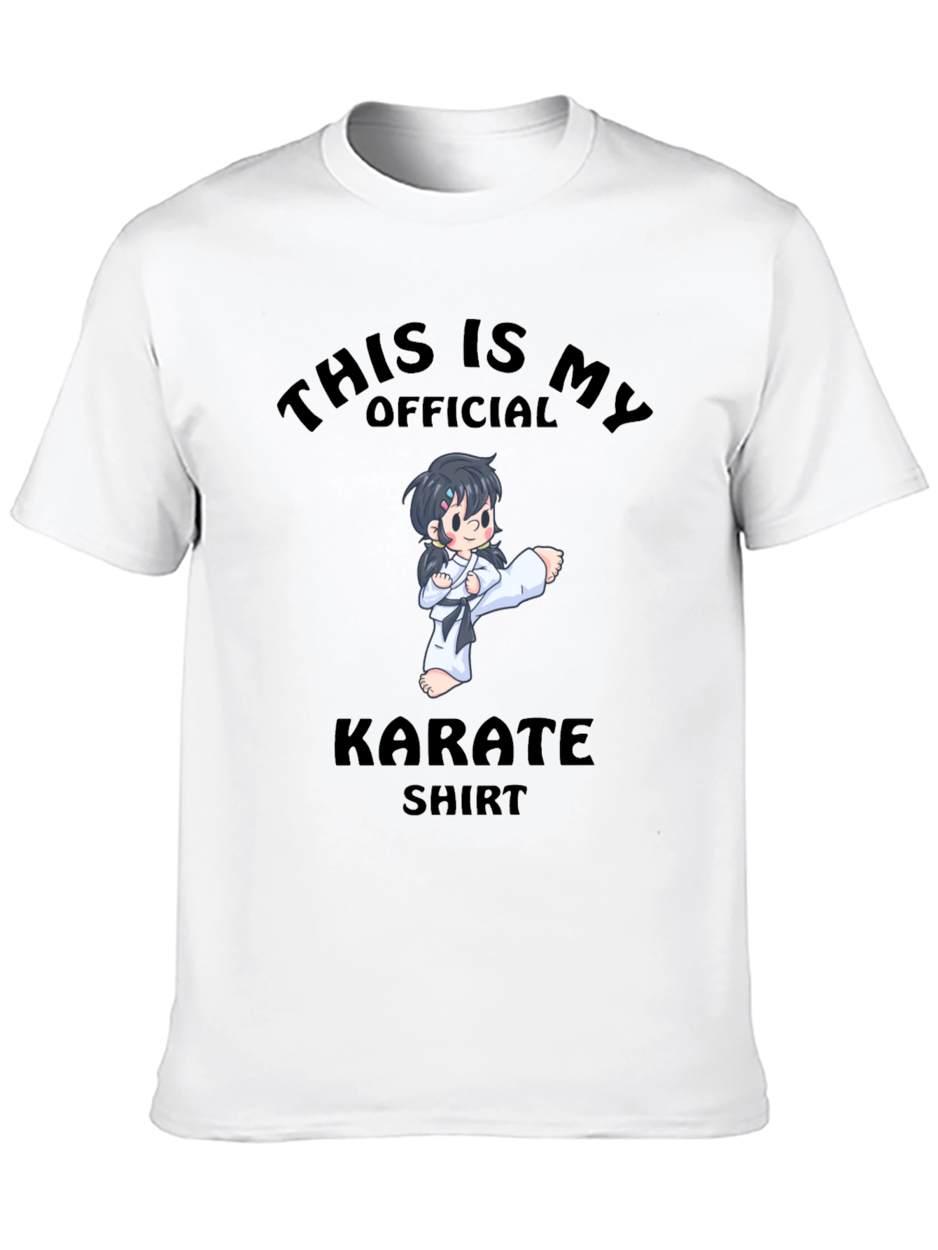 Black Karate Official T-Shirt view 10