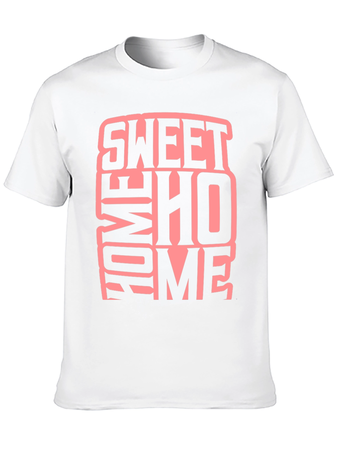 Black Sweet Home Graphic Black T-Shirt view 10