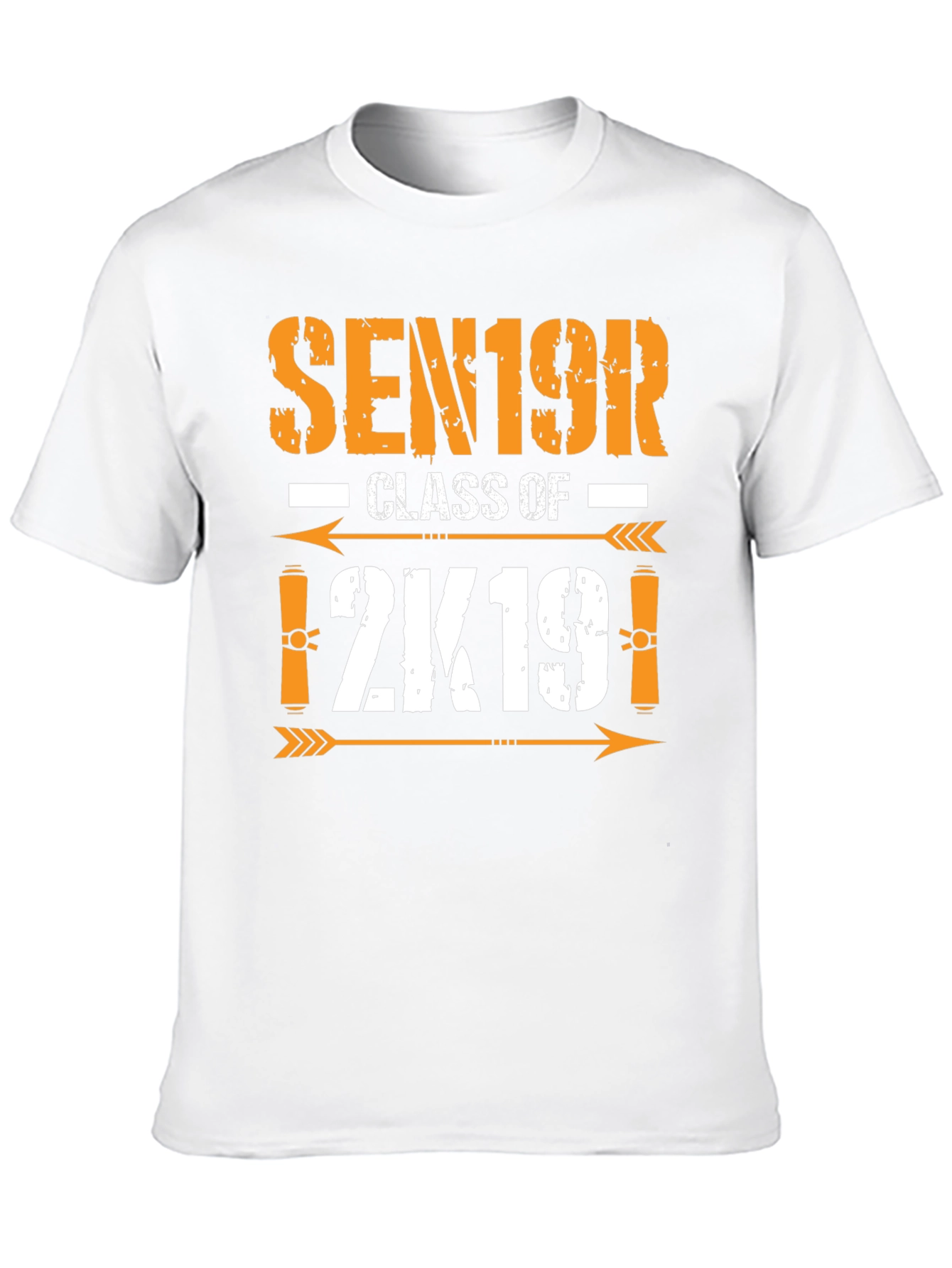 Black Senior Class of 2K19 T-Shirt view 10