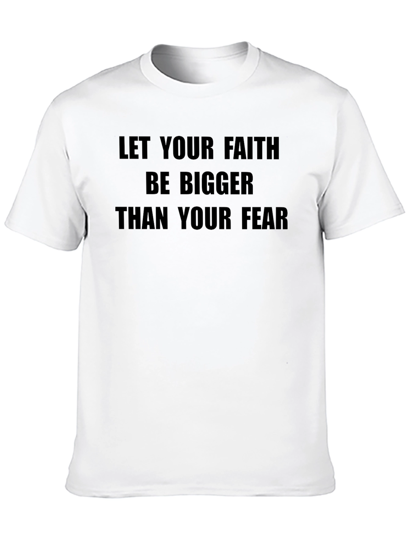 Black Faith Over Fear Graphic Tee view 10
