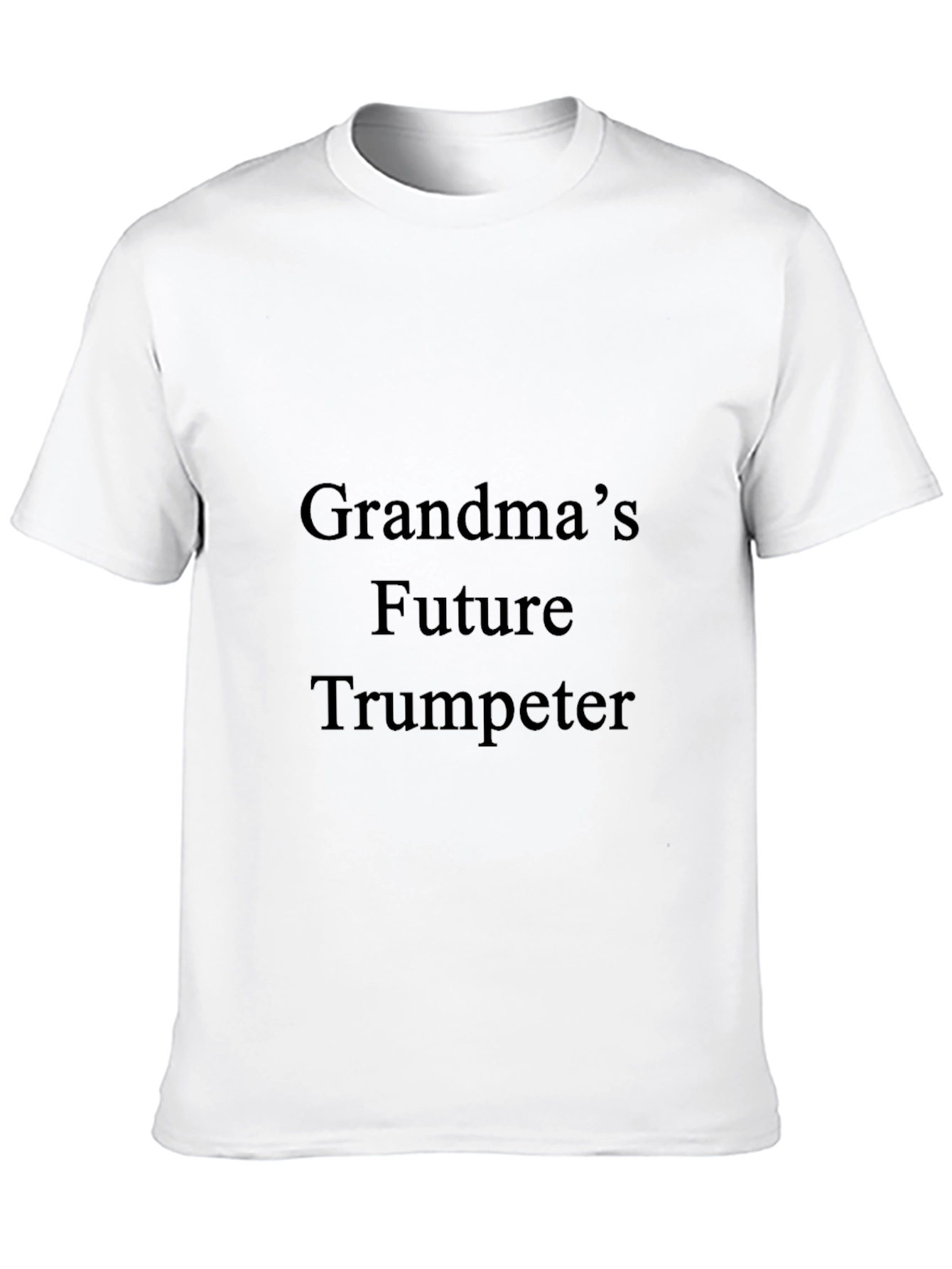 Black Grandma's Future Trumpeter T-Shirt view 10