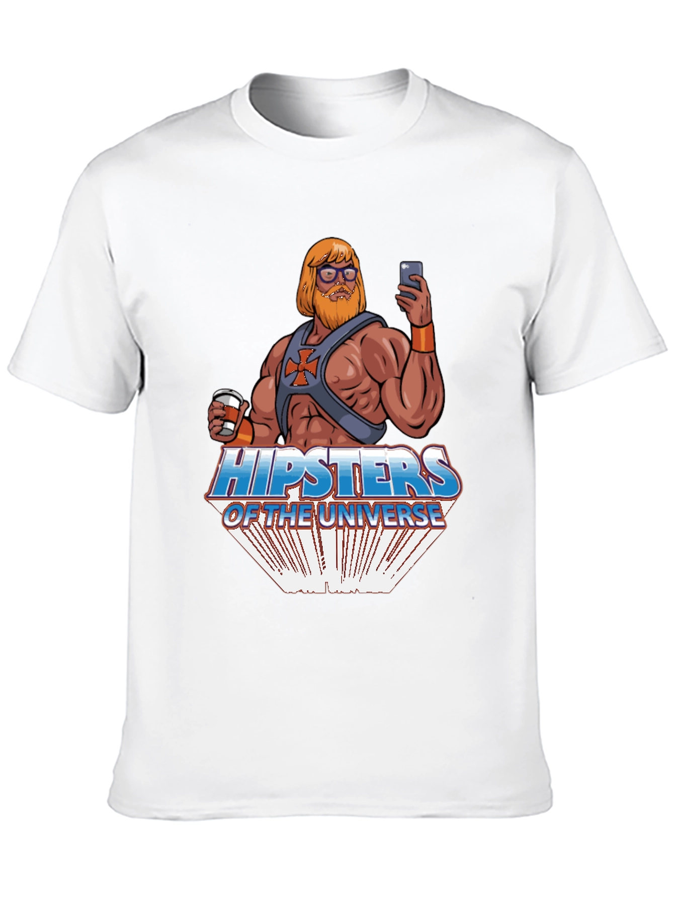 Black Hipsters of the Universe Graphic Tee view 10