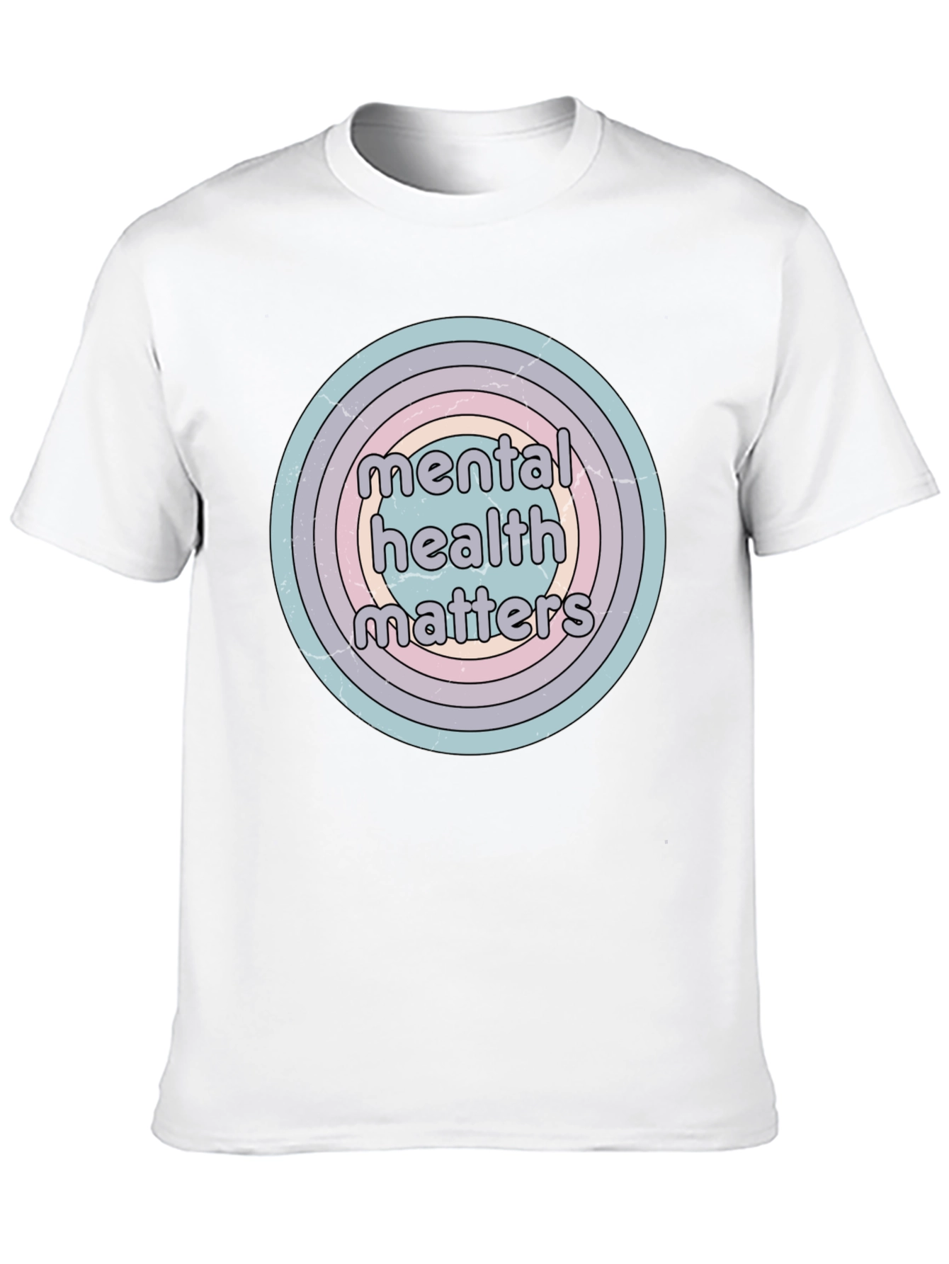 Black Mental Health Matters Graphic Tee - Unisex view 10