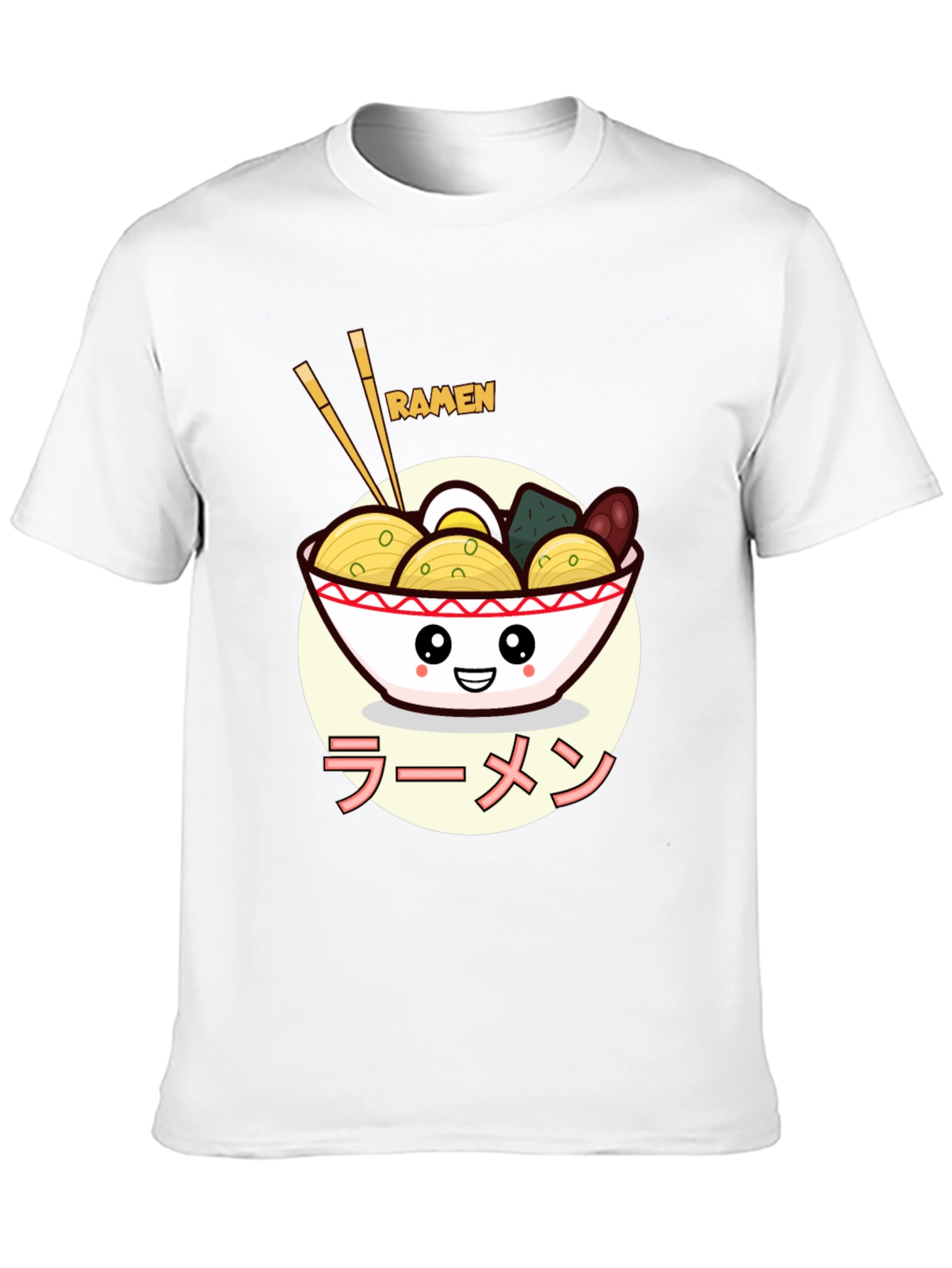 Ramen Bowl Graphic Tee - Cute Anime Food T-Shirt - 10