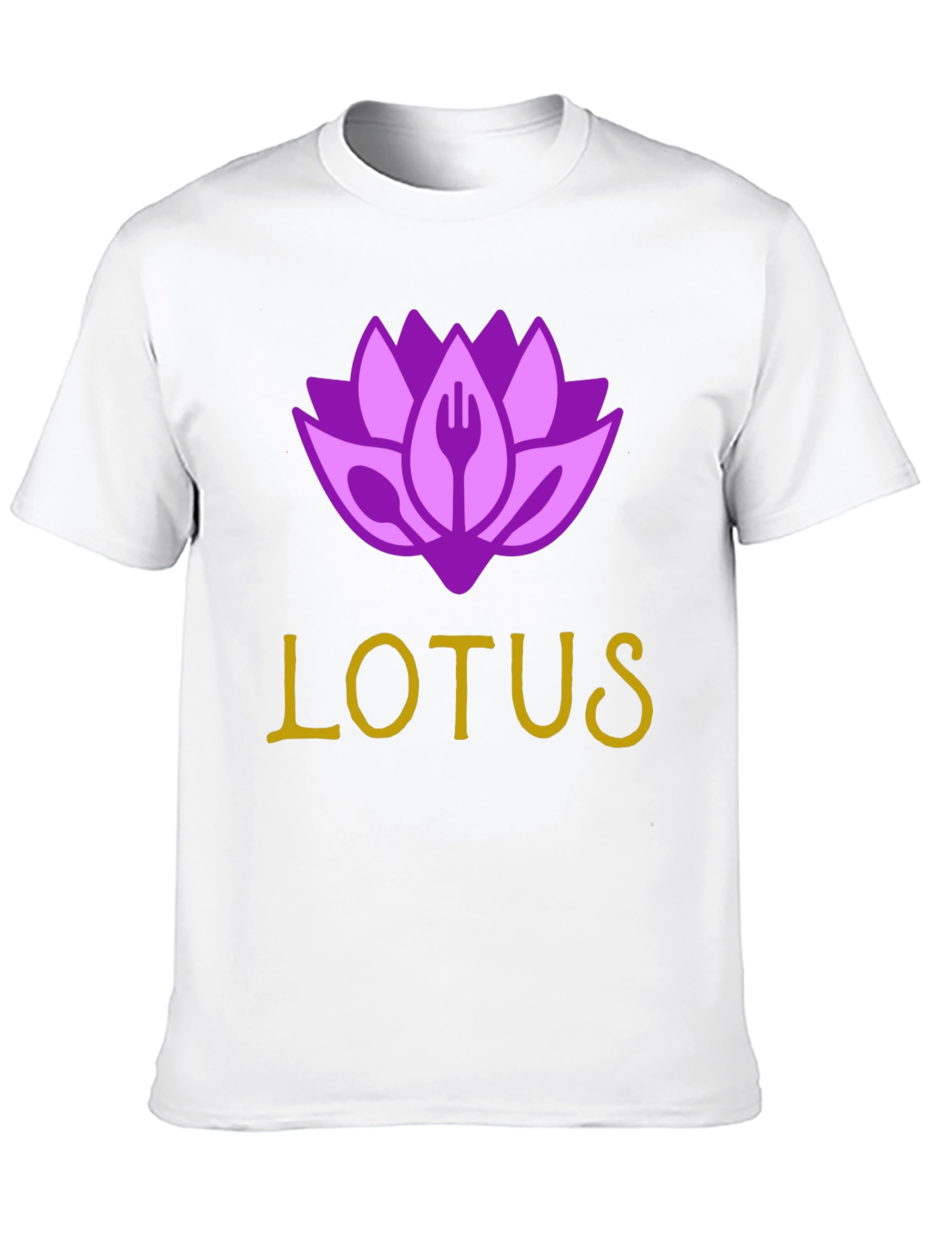 Black Lotus Restaurant T-Shirt - Black Cotton Blend view 10
