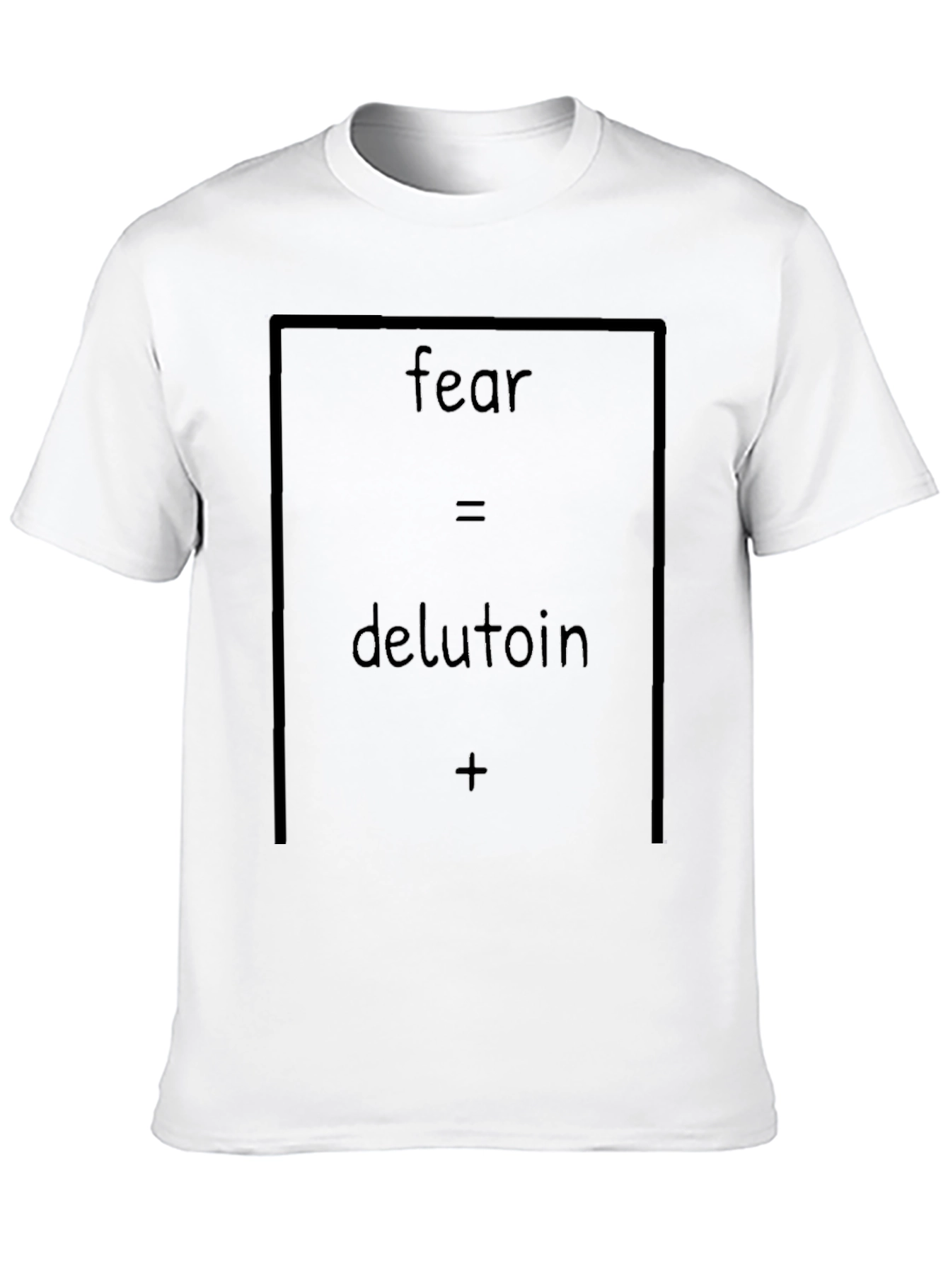 Black Fear Delusion Graphic T-Shirt - Soft Cotton Tee view 10