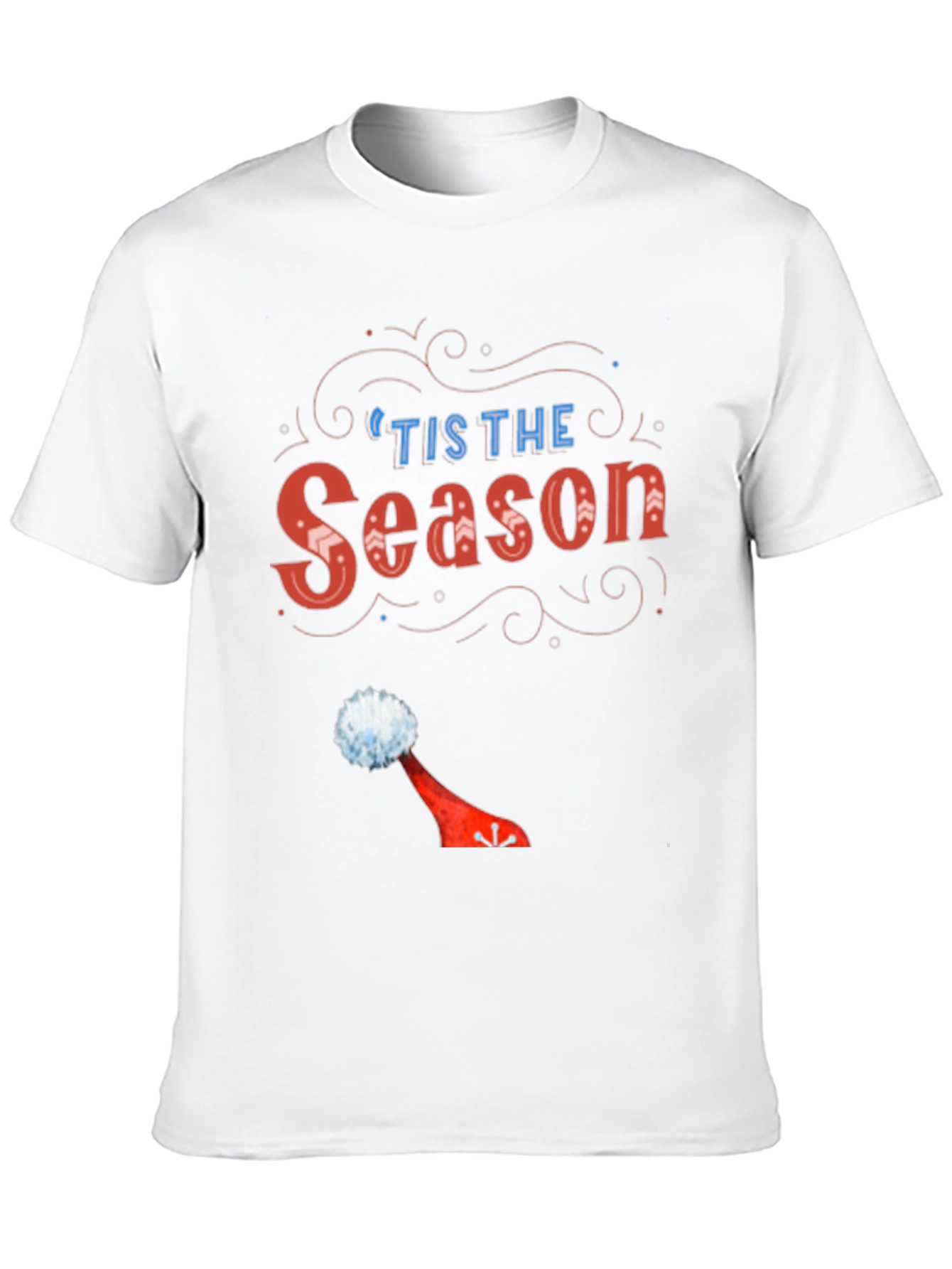 Black Festive 'Tis the Season' Graphic Tee view 10