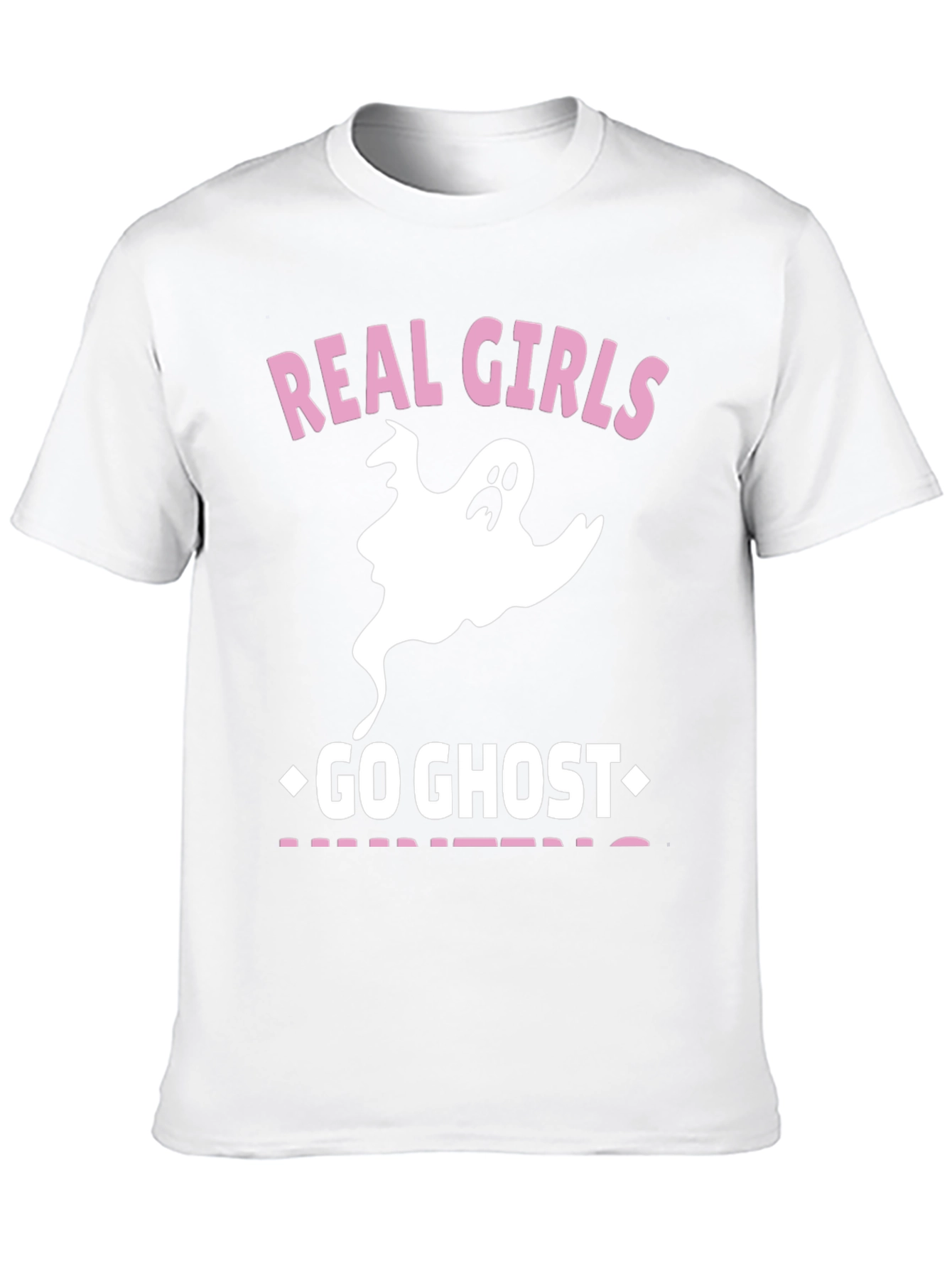 Black Real Girls Go Ghost Hunting T-Shirt view 10