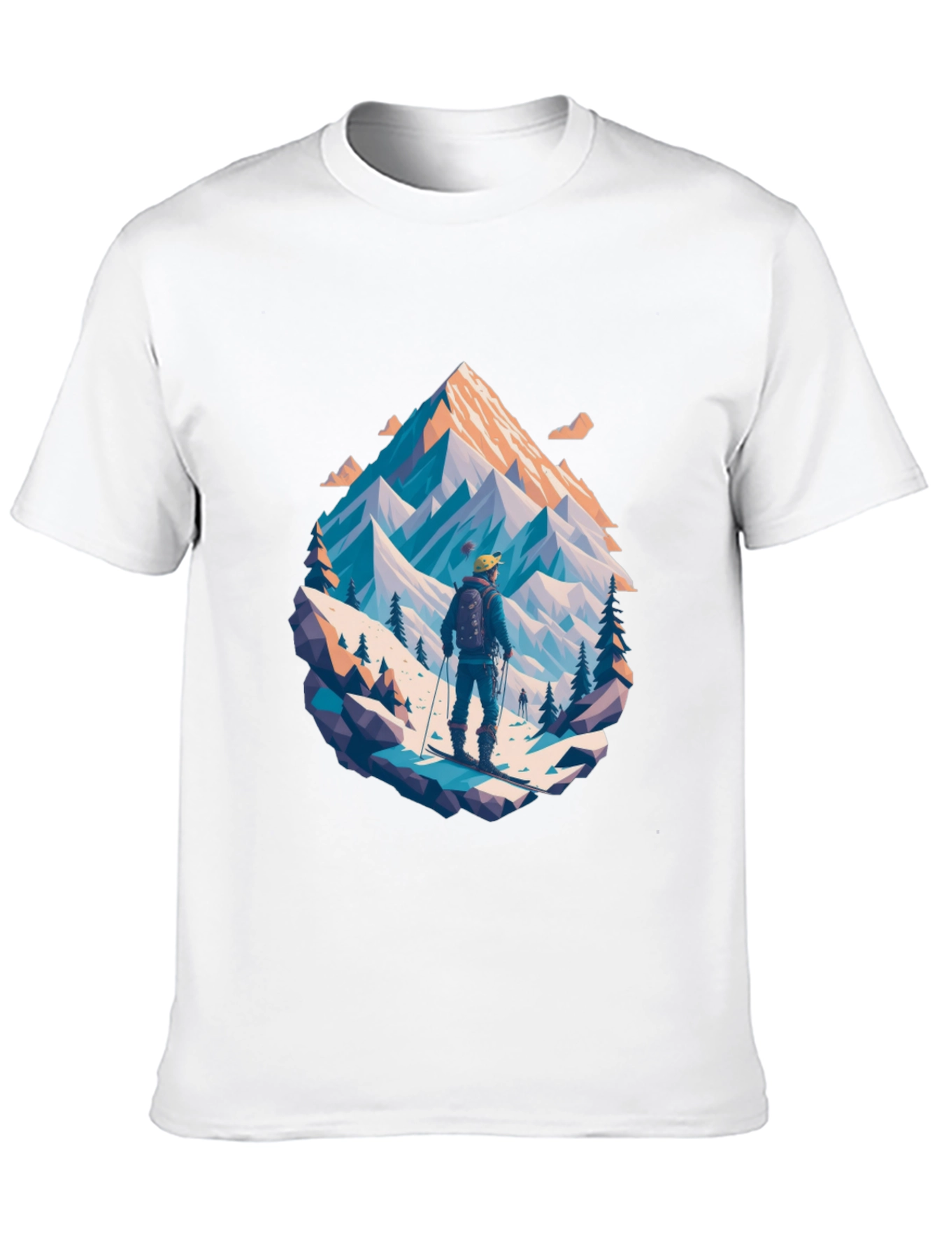 Mountain Adventure Graphic Tee - Stylish Black T-Shirt - 10