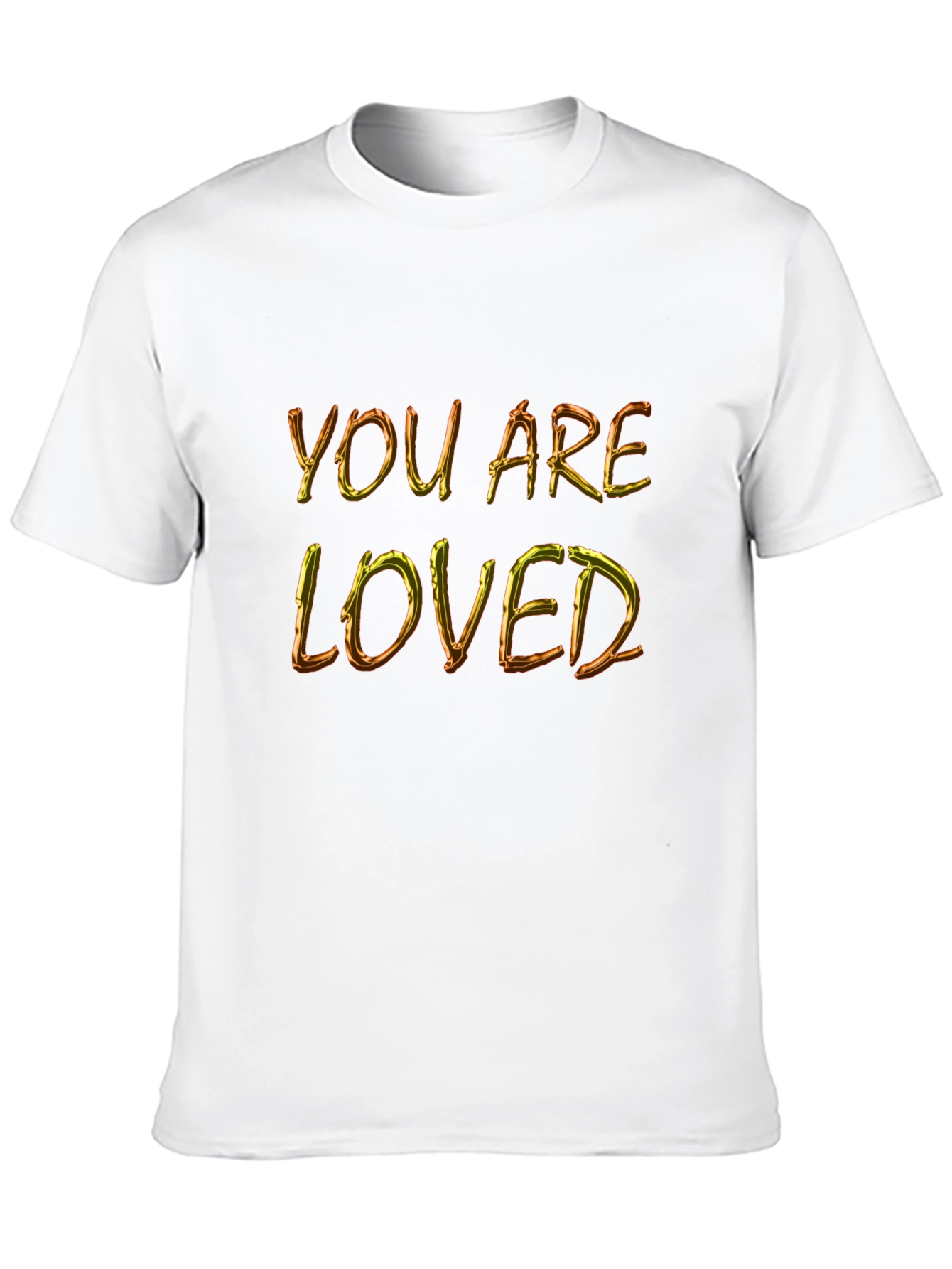Black You Are Loved Graphic T-Shirt - Black view 10