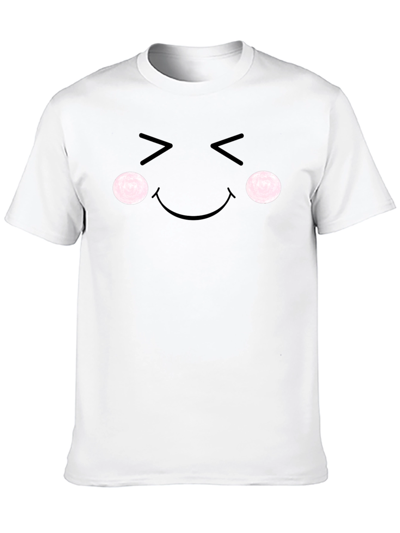 Black Kawaii Emoji Tee - Express Your Happy Side! view 10