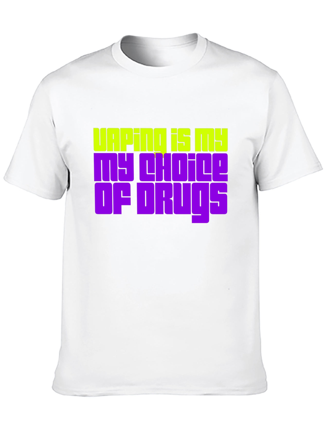 Black Vaping Is My Choice Graphic Tee view 10