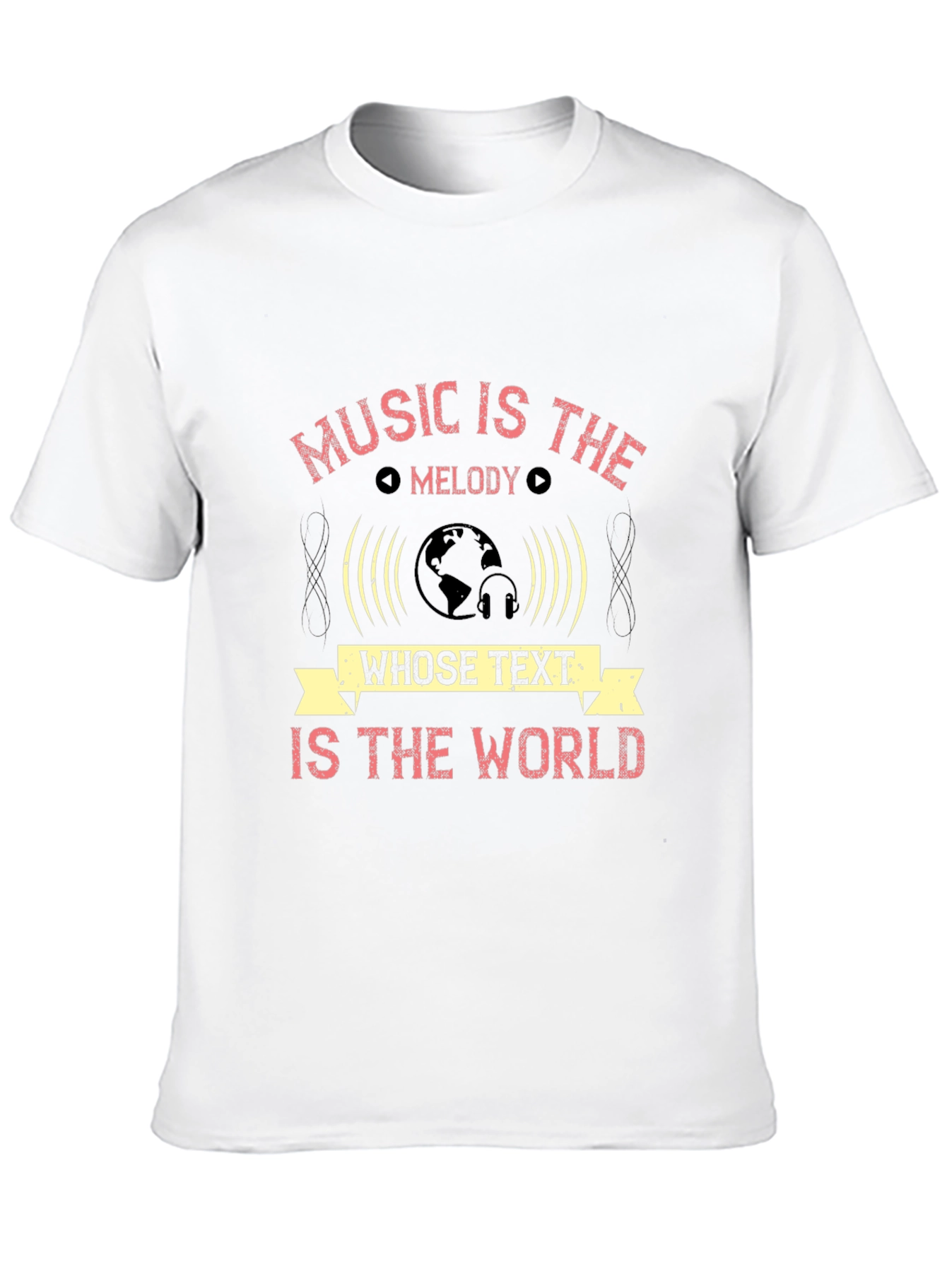 Black Music is the Melody T-Shirt view 10