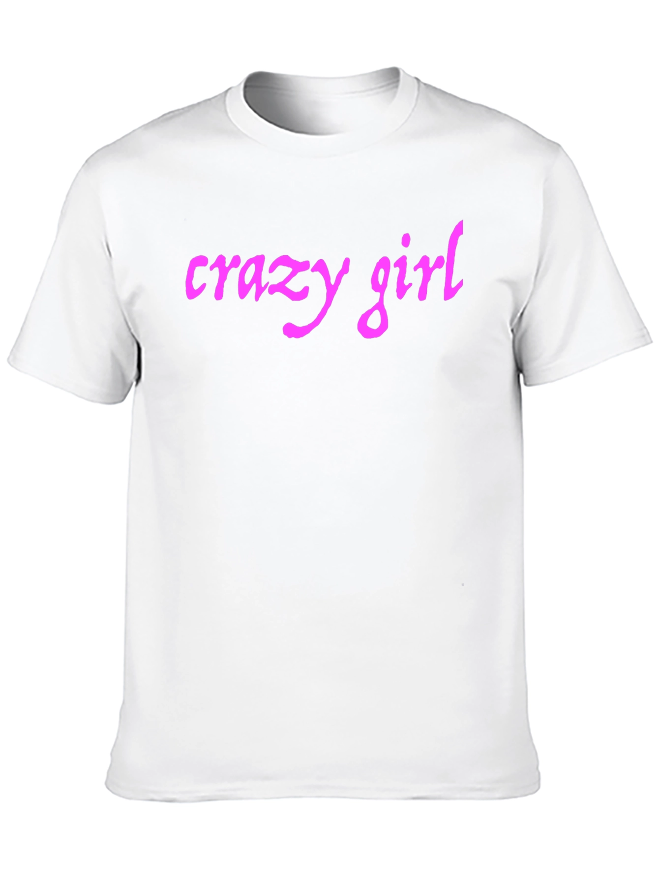 Black Crazy Girl Graphic Tee - Black T-Shirt view 10