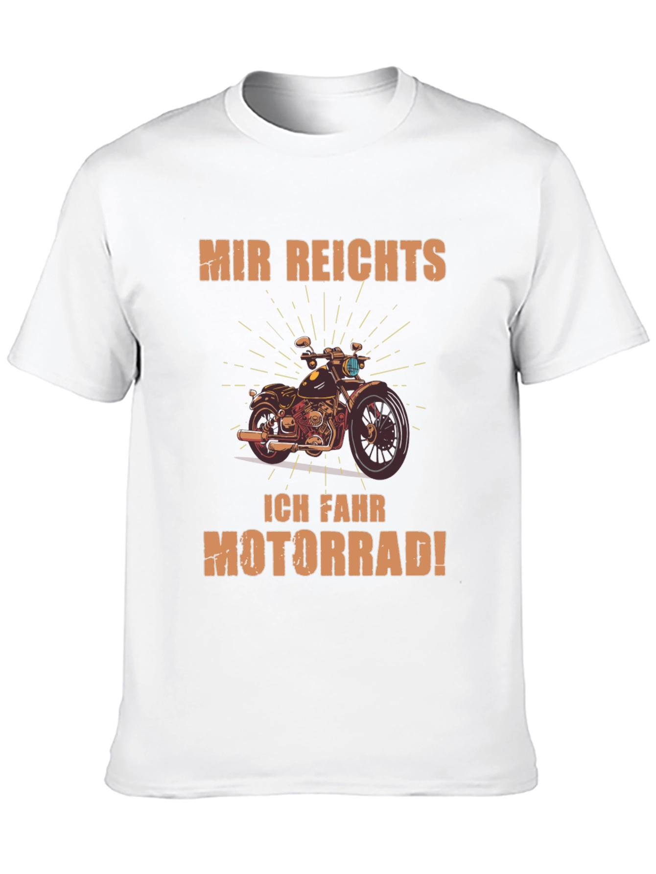 Black Mir Reichts Ich Fahr Motorrad T-Shirt view 10