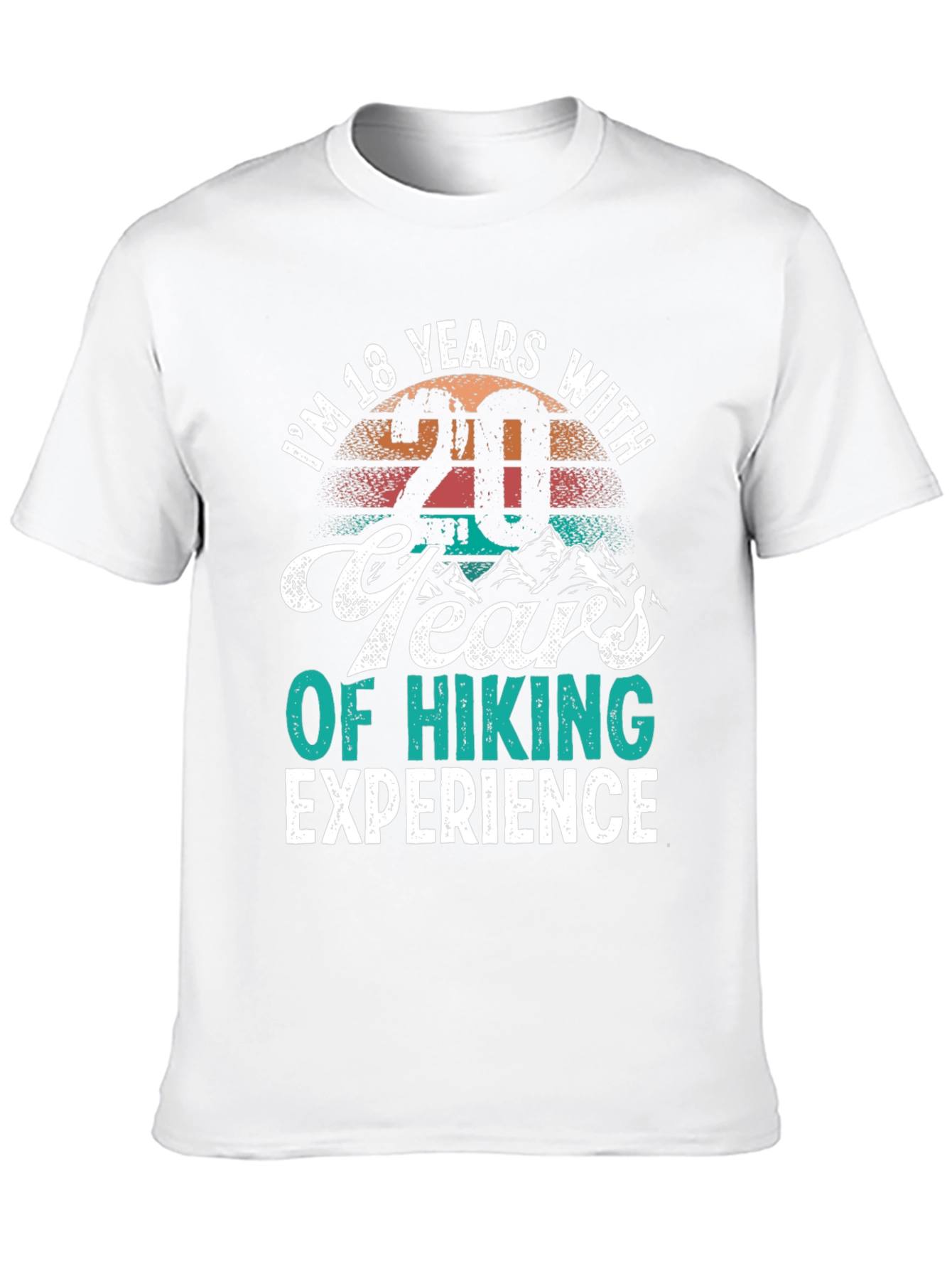Black Hiking Experience T-Shirt view 10