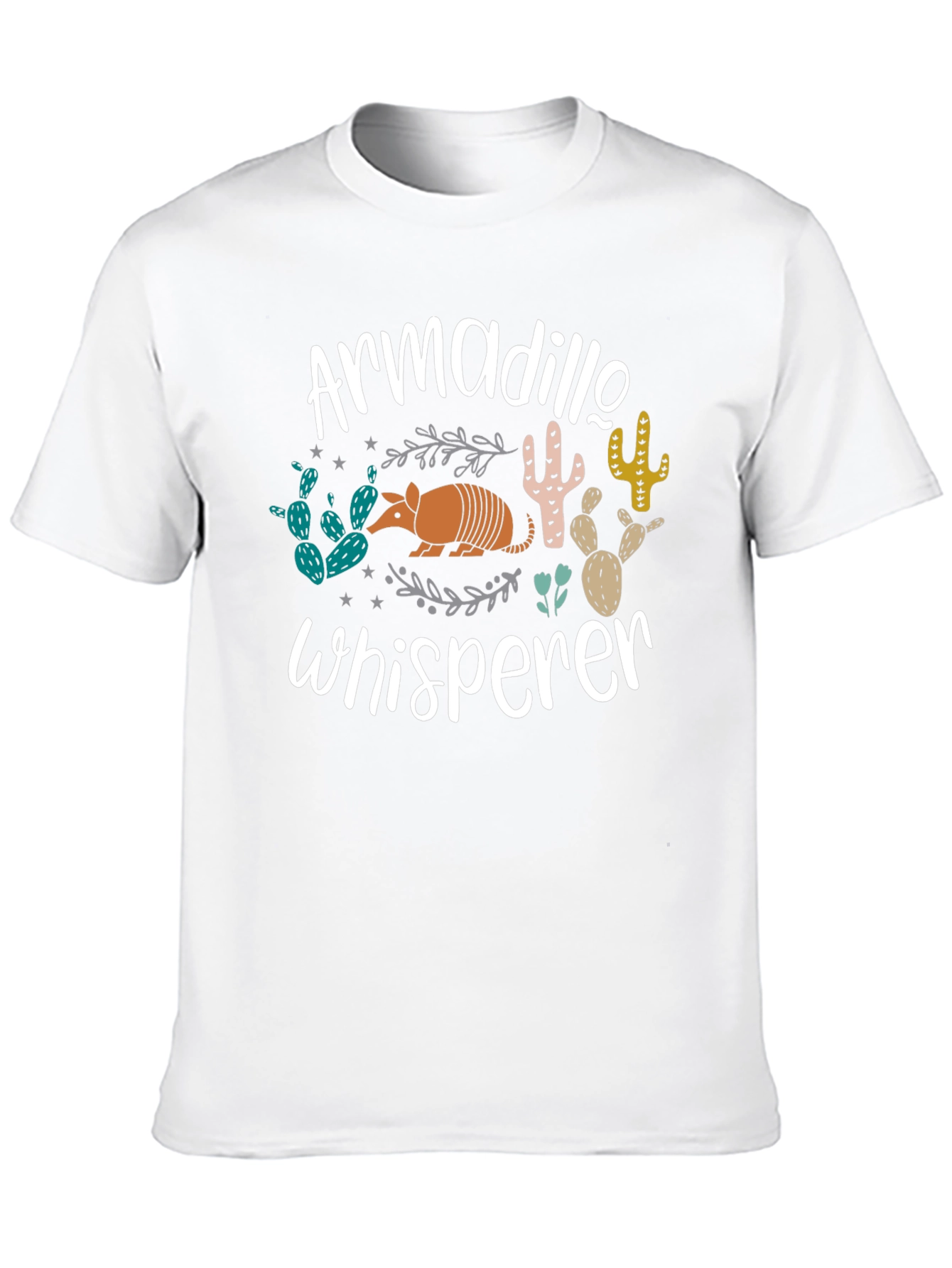 Black Armadillo Whisperer Graphic T-Shirt view 10