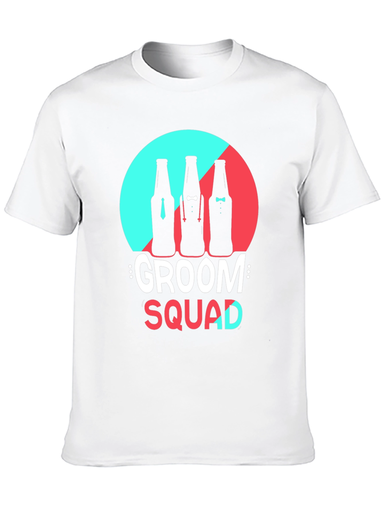 Black Groom Squad Graphic T-Shirt view 10