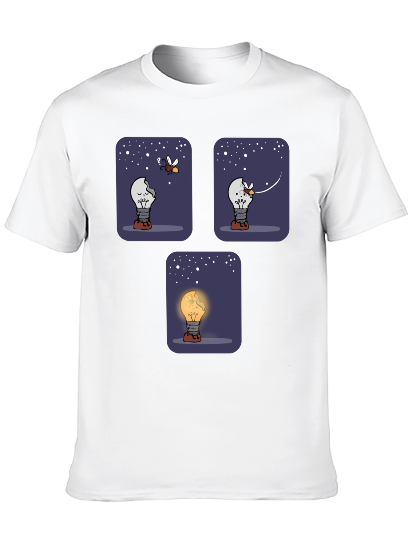 Funny Lightbulb T-Shirt - 10