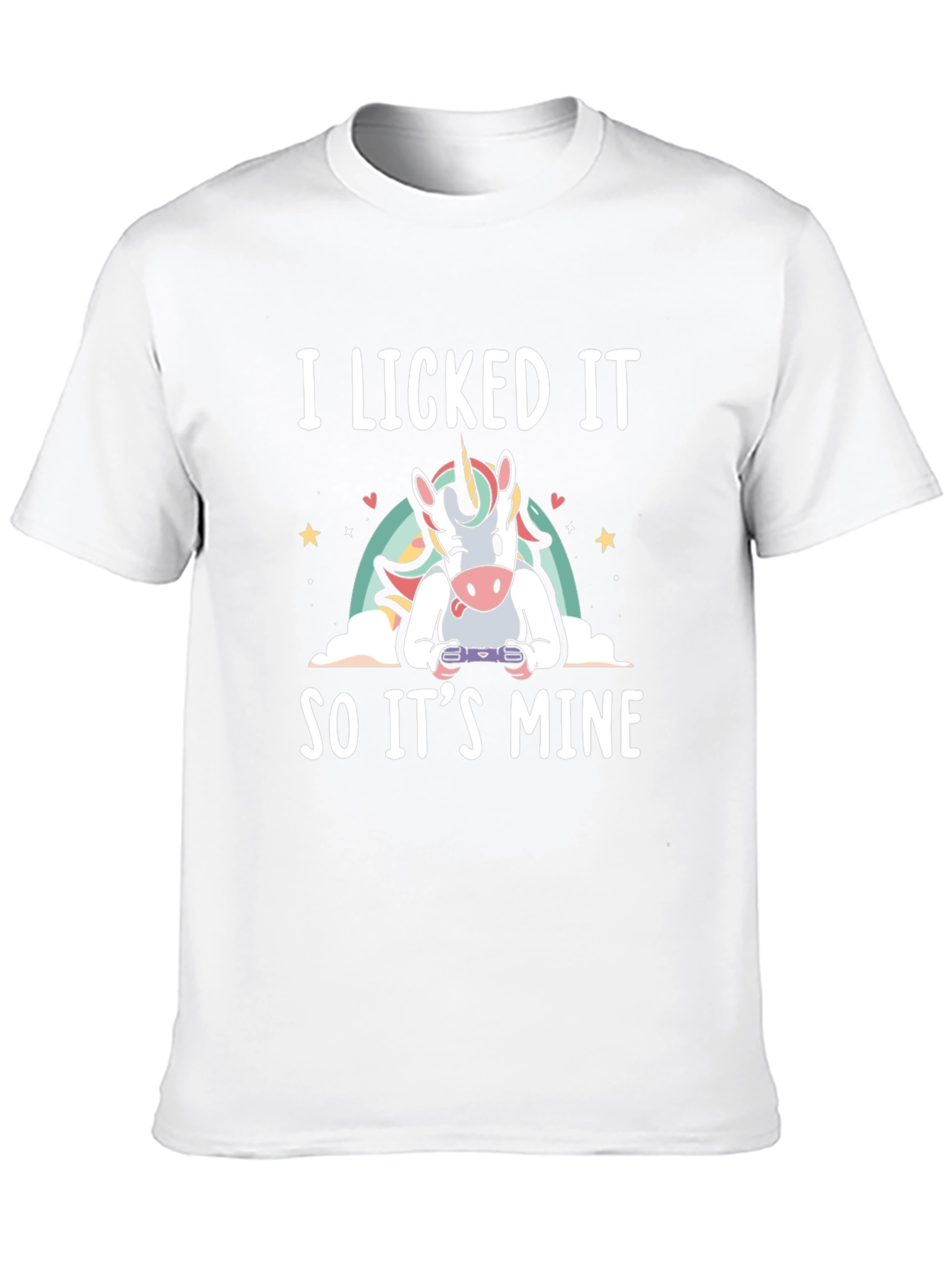 I Licked It So It's Mine Unicorn Gamer T-Shirt - 10