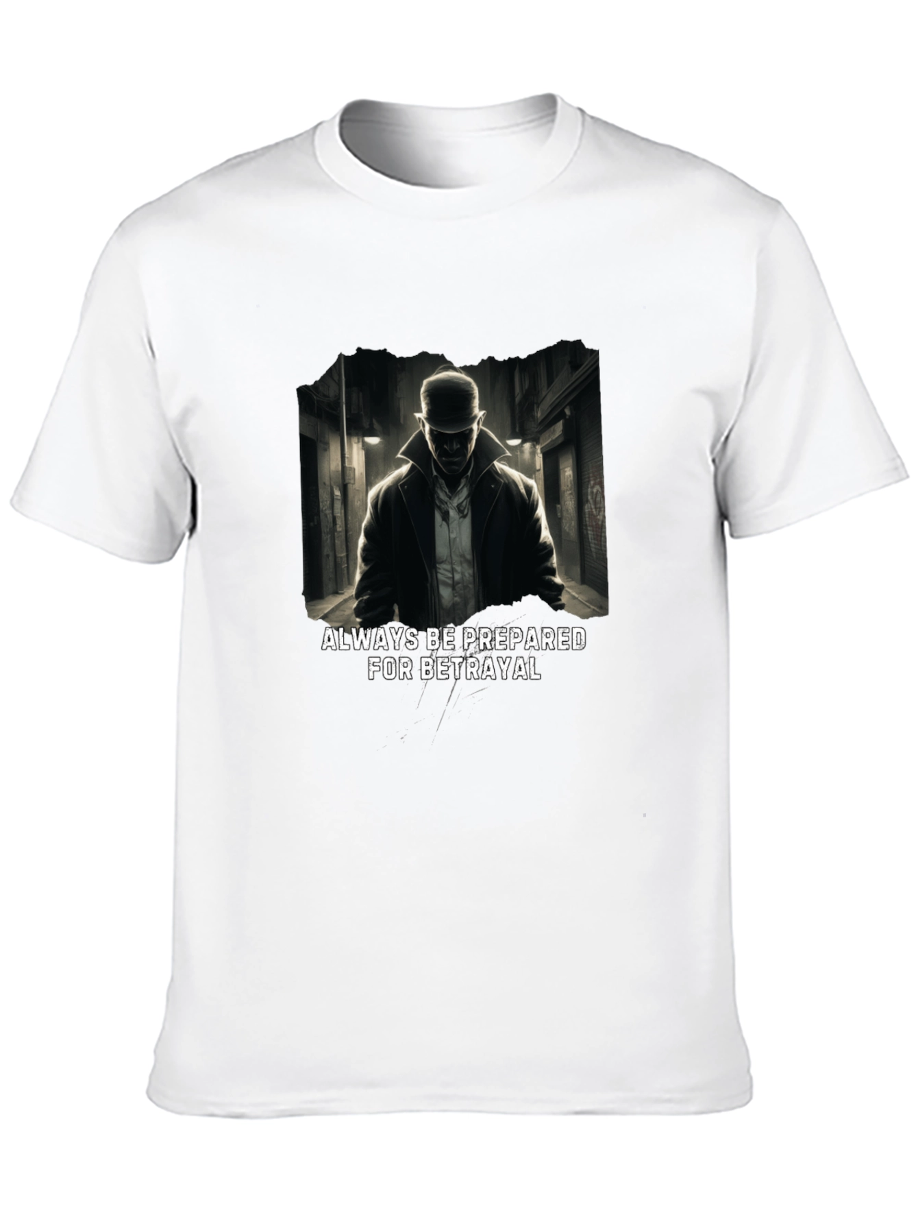Black Always Be Prepared Tee - Intrigue & Style view 10