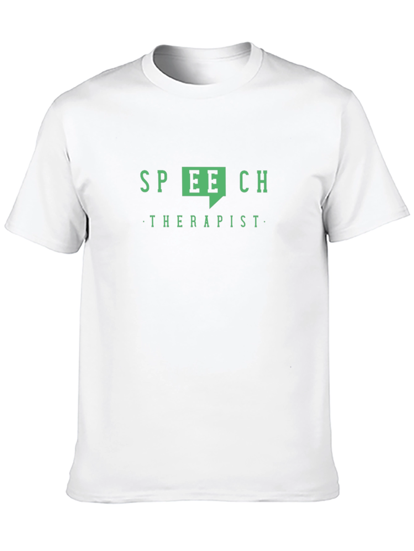 Black Speech Therapist T-Shirt - Unique Design view 10