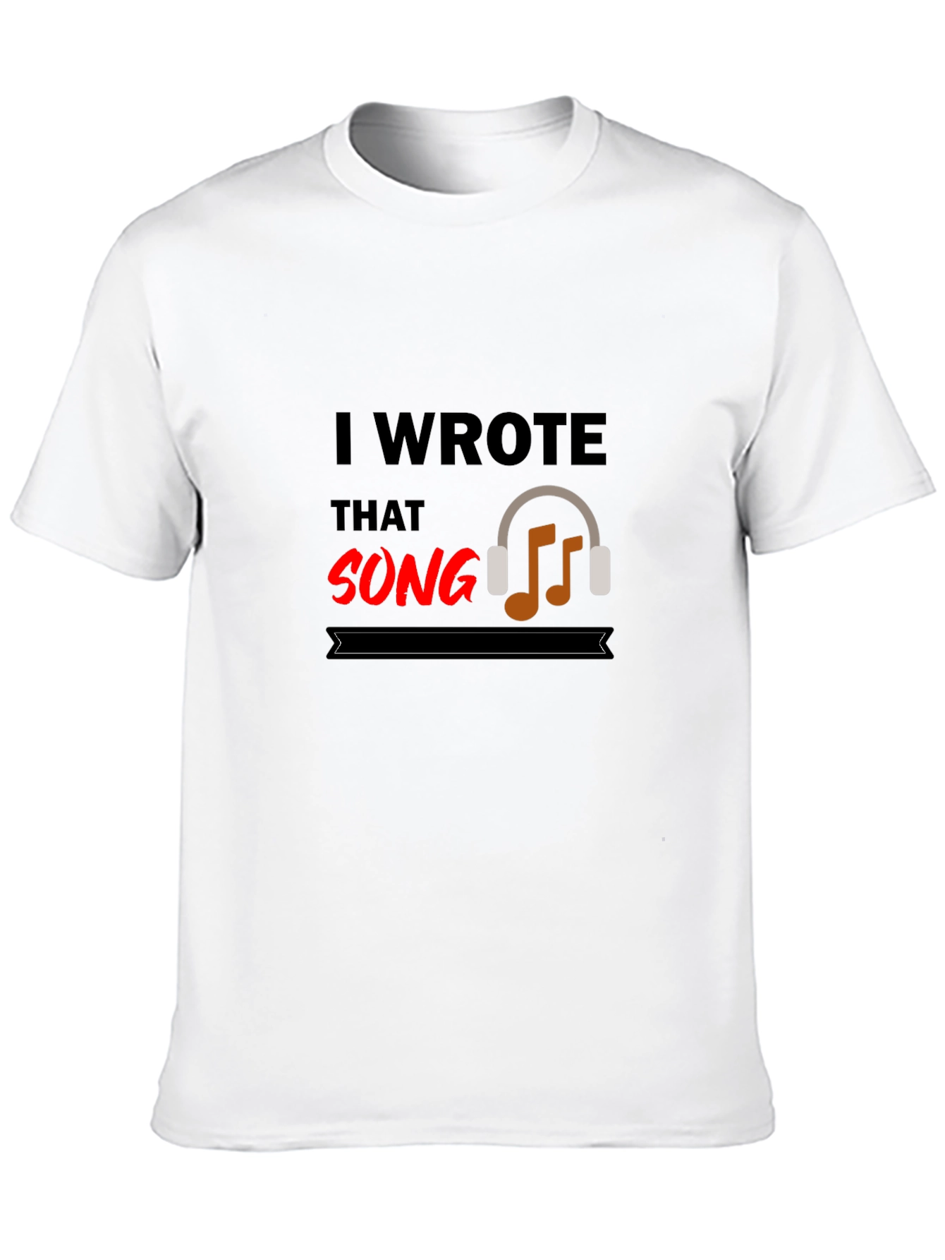 I Wrote That Song T-Shirt - Music Lover Tee - 10