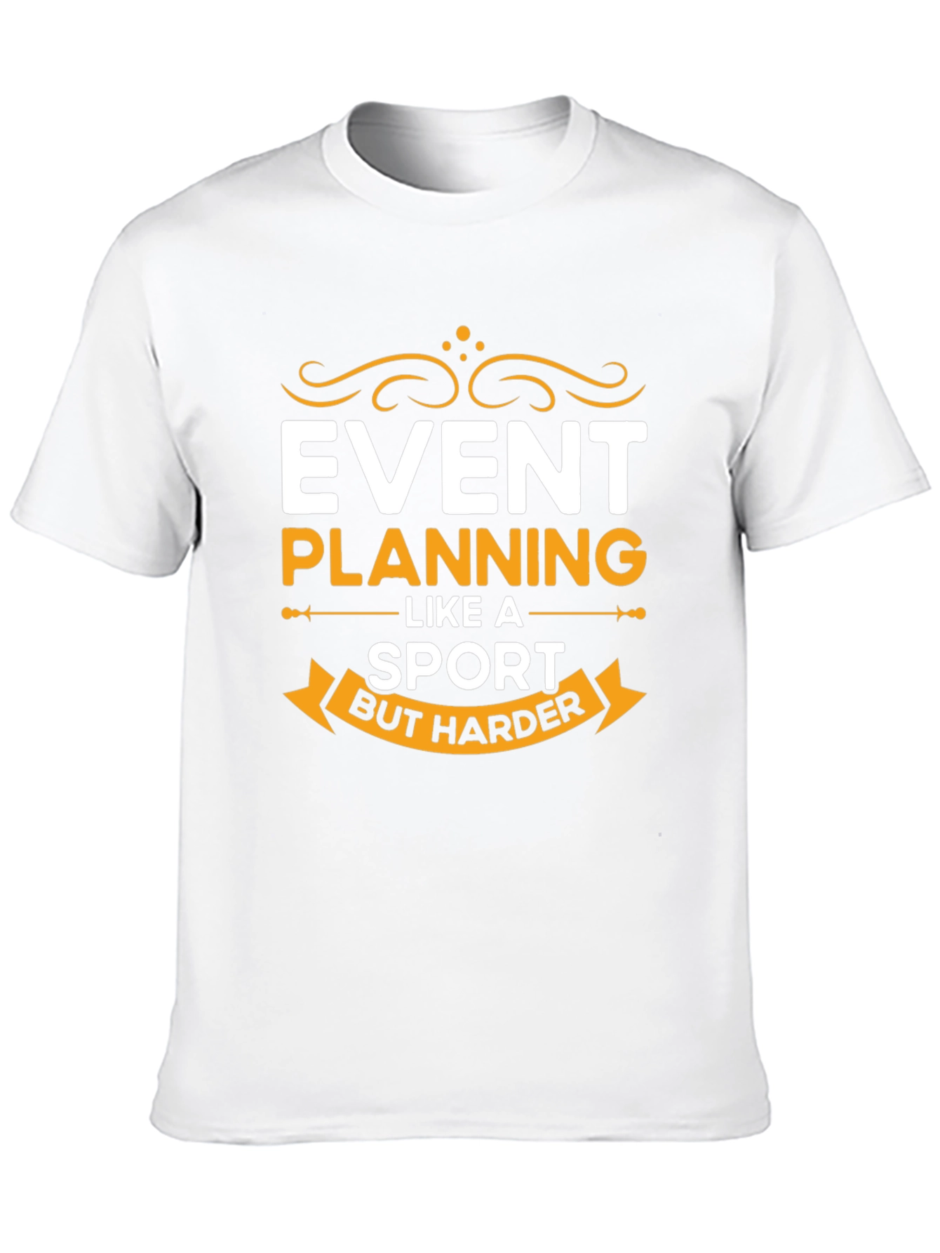 Black Event Planning Like A Sport T-Shirt view 10