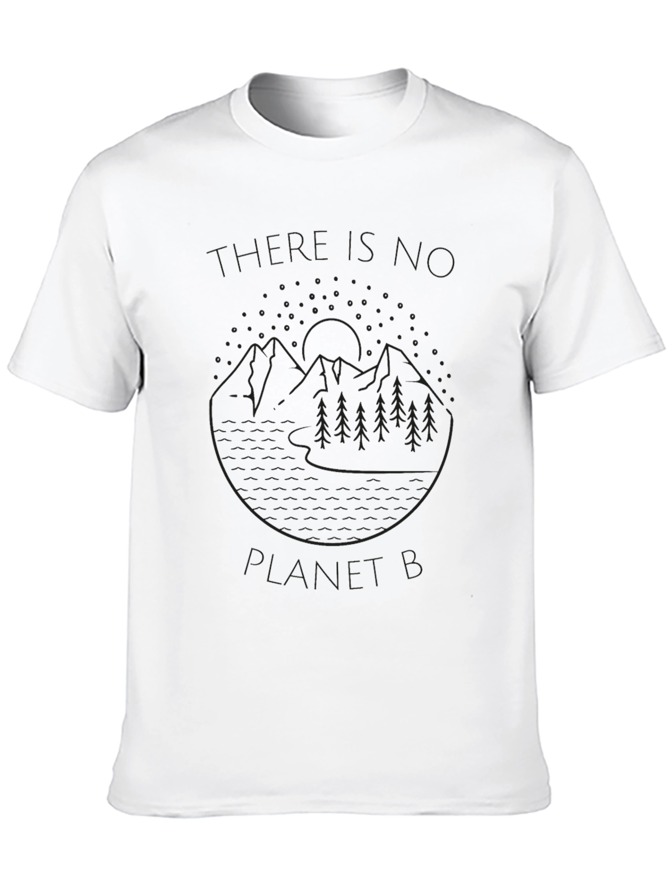 Black Planet B T-Shirt - Earth Conservation Tee view 10