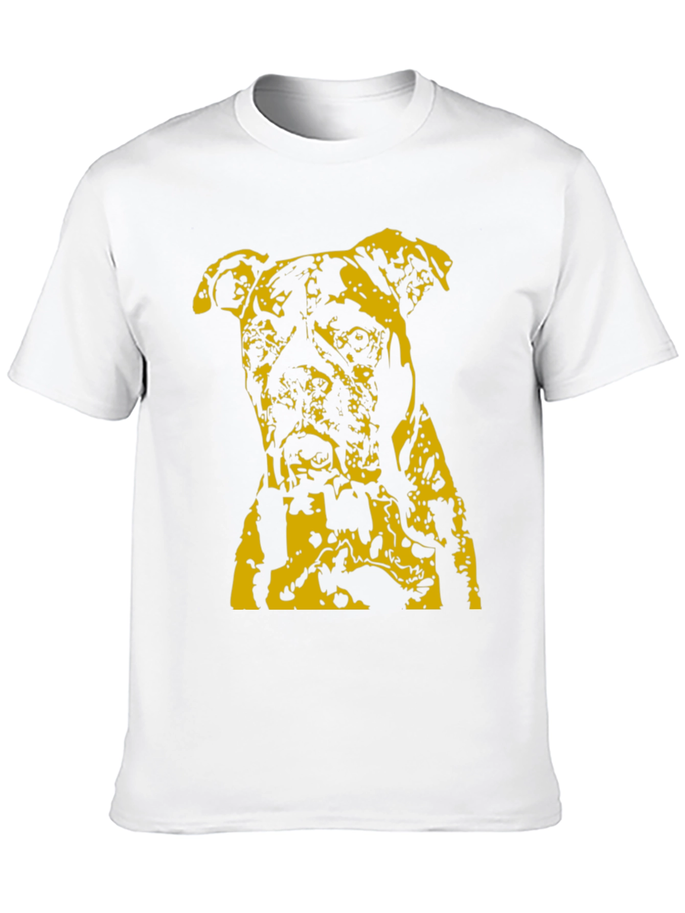 Black Boxer Dog Graphic T-Shirt - Black view 10