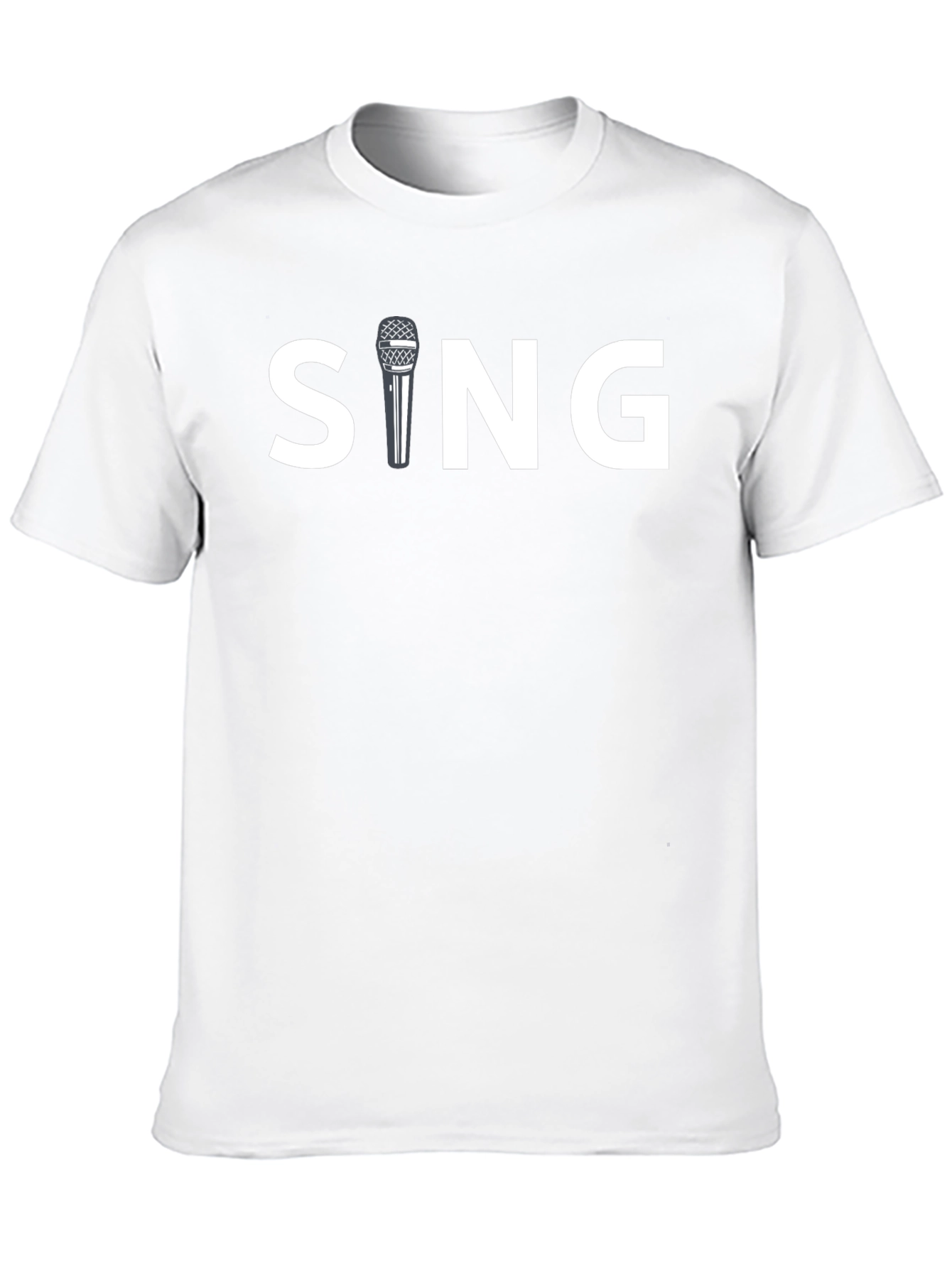 Sing T-Shirt - Music Microphone Tee - 10