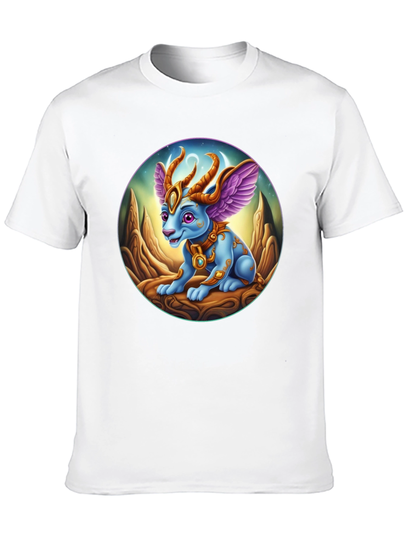 Black Fantasy Dragon T-Shirt - Unique Graphic Tee view 10