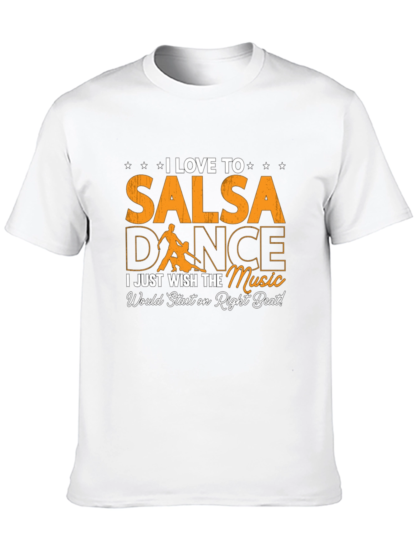 Black I Love Salsa Dance T-Shirt - Right Beat Music view 10