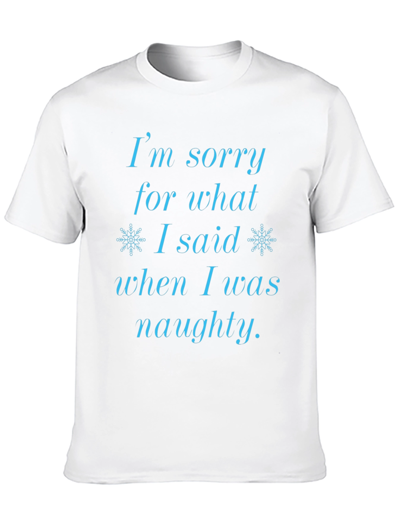 Black Naughty Apology T-Shirt view 10