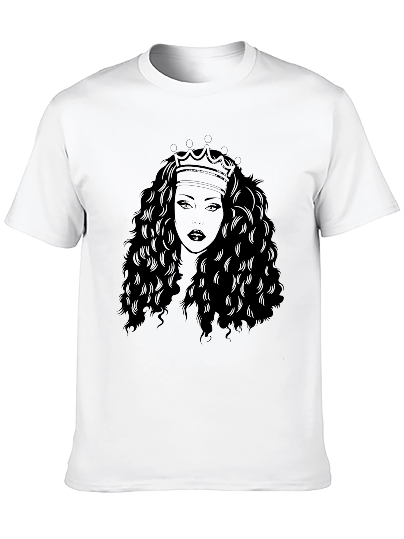 Black Queen Graphic T-Shirt - Stylish Black Tee view 10