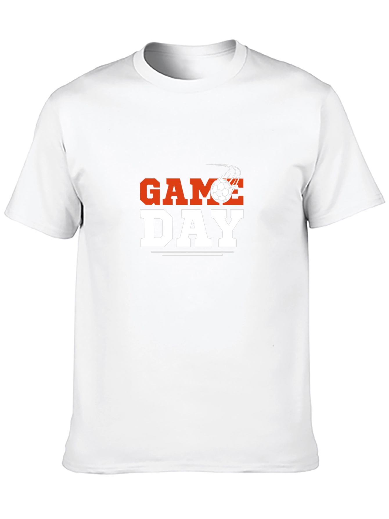 Black Game Day Soccer Graphic Tee view 10