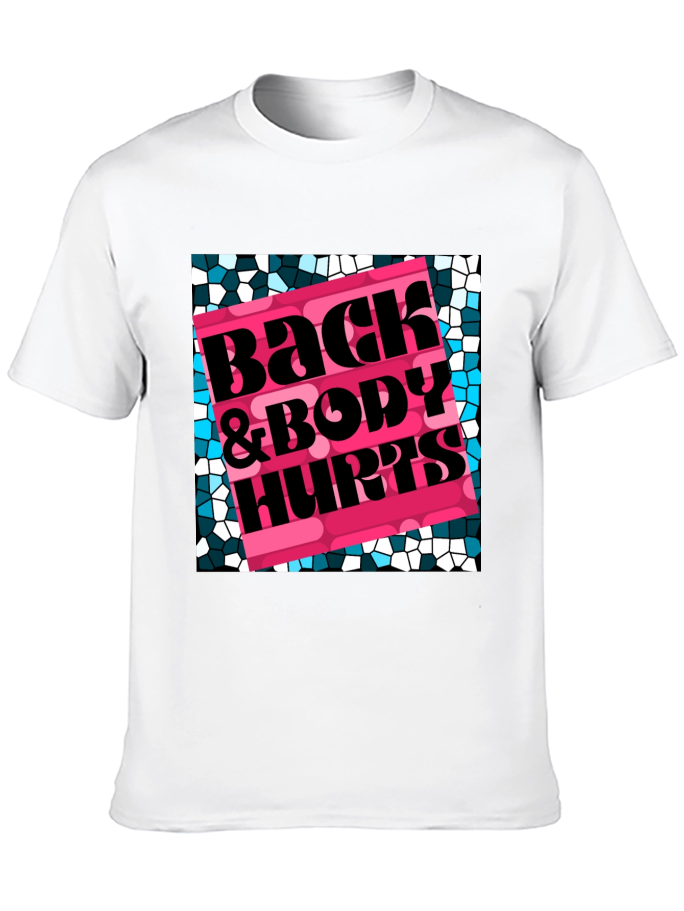 Black Back & Body Hurts Graphic T-Shirt view 10
